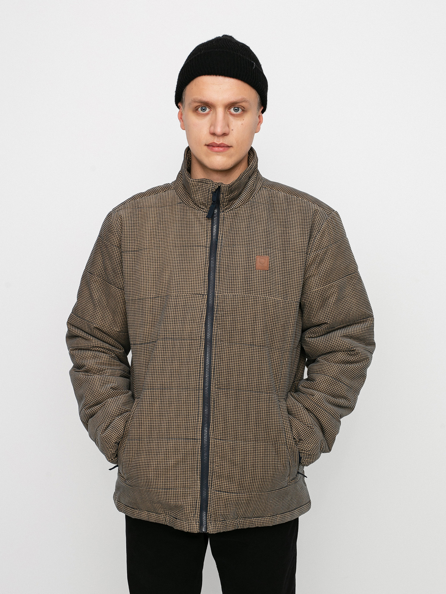 Brixton Cass Puffer Dzseki (navy/khaki)