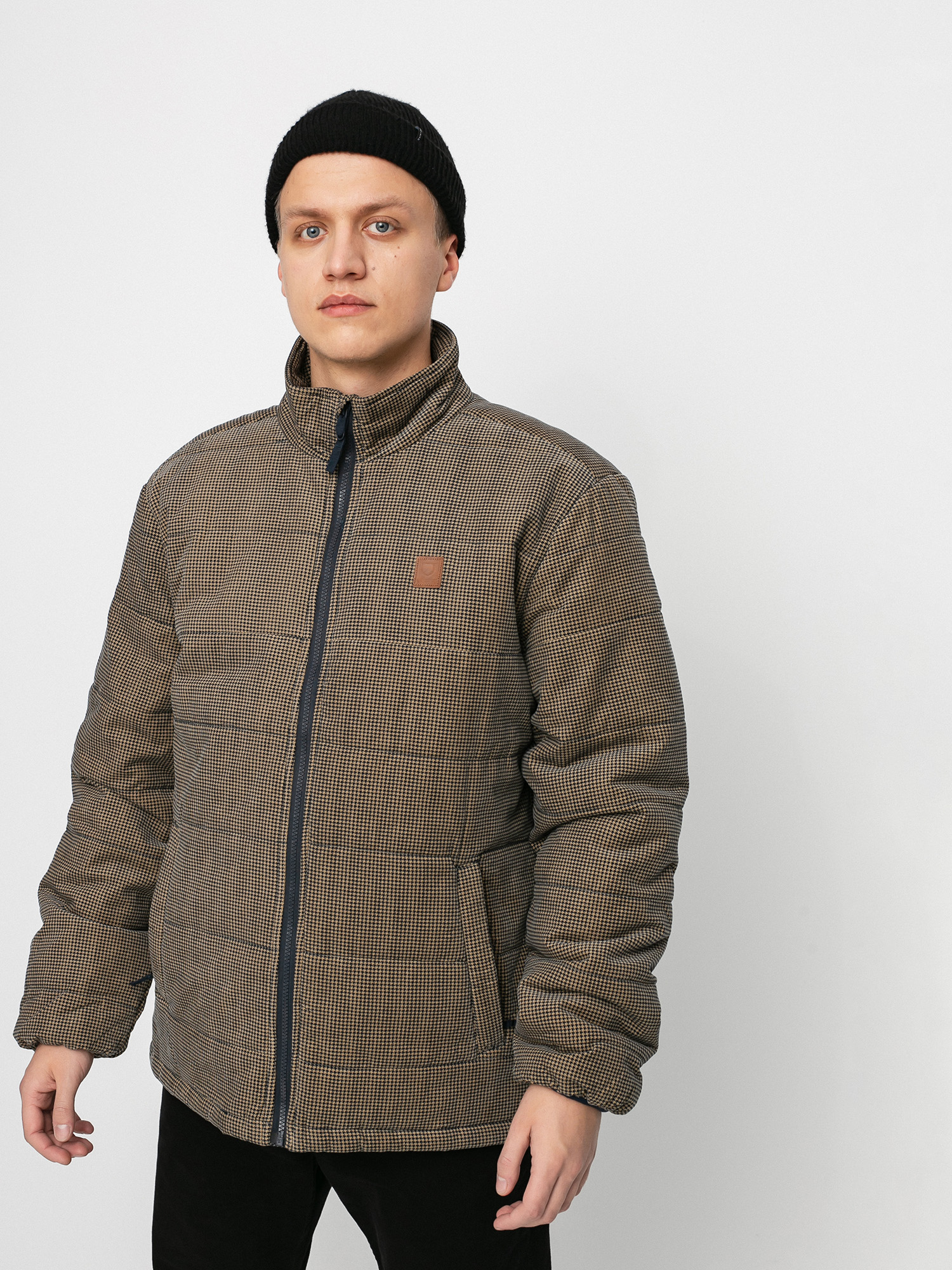 Brixton Cass Puffer Dzseki (navy/khaki)