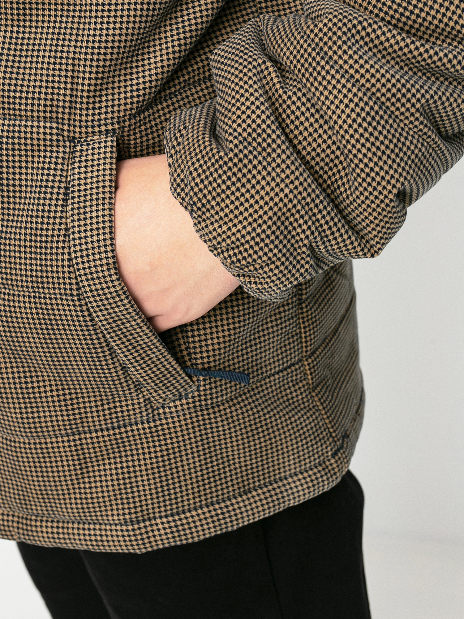 Brixton Cass Puffer Dzseki (navy/khaki)