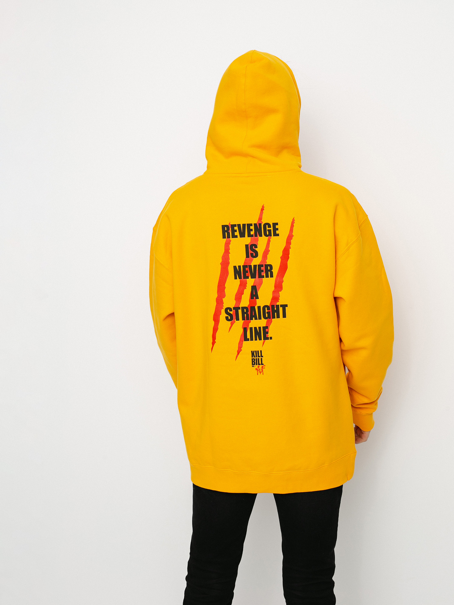 HUF X Kill Bill Revenge HD Kapucnis pulóver (yellow)