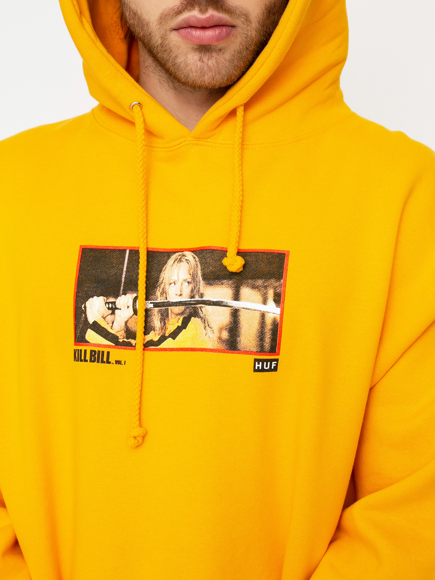 HUF X Kill Bill Revenge HD Kapucnis pulóver (yellow)
