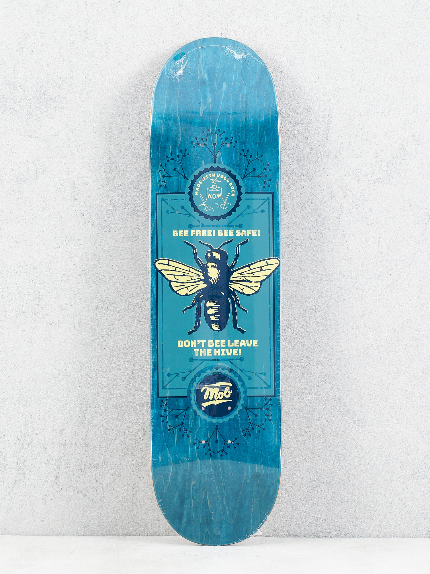 Mob Skateboards Bee Gördeszka lap (teal)