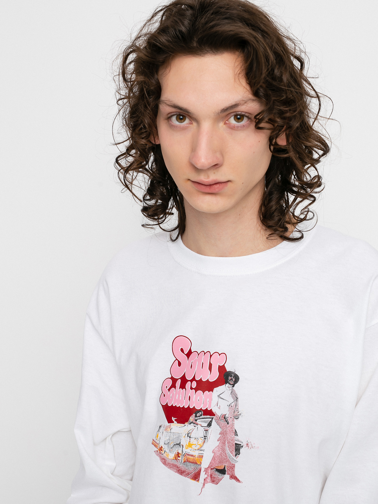 Sour Solution Super Sour Hosszú ujjú felső (white)