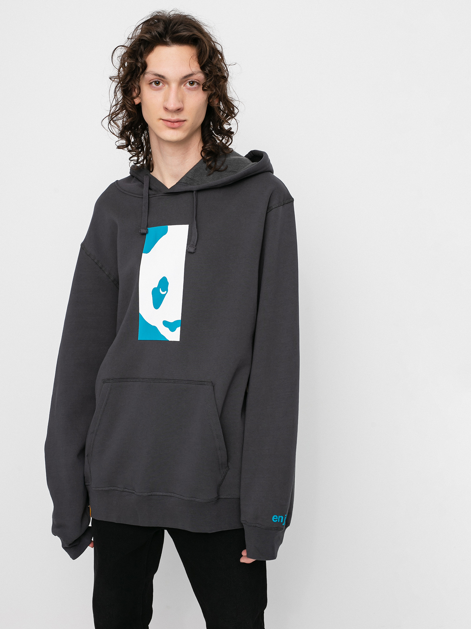 Enjoi Box Panda HD Kapucnis pulóver (vintage black)