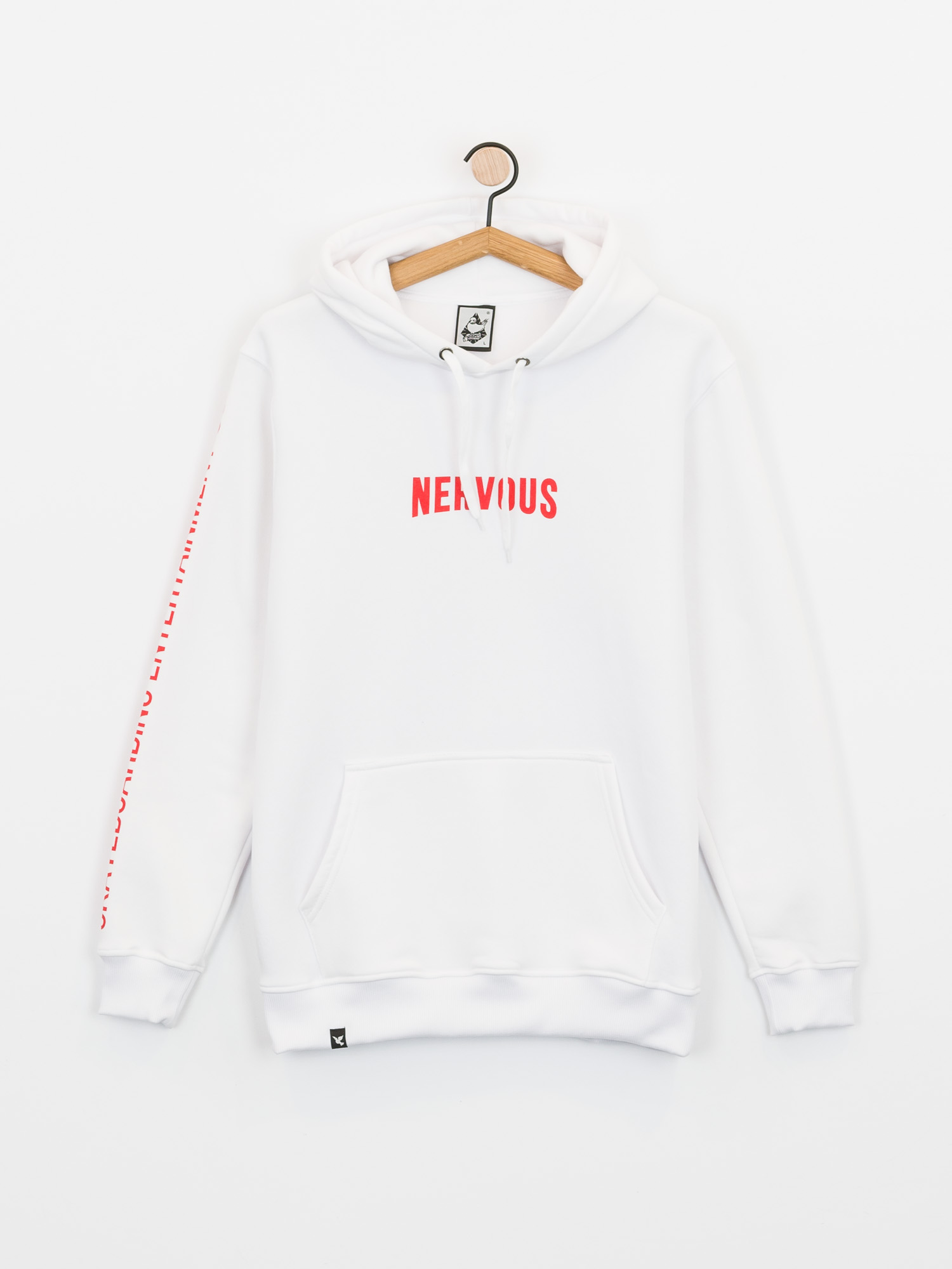 Nervous Nervlix HD Kapucnis pulóver (white)