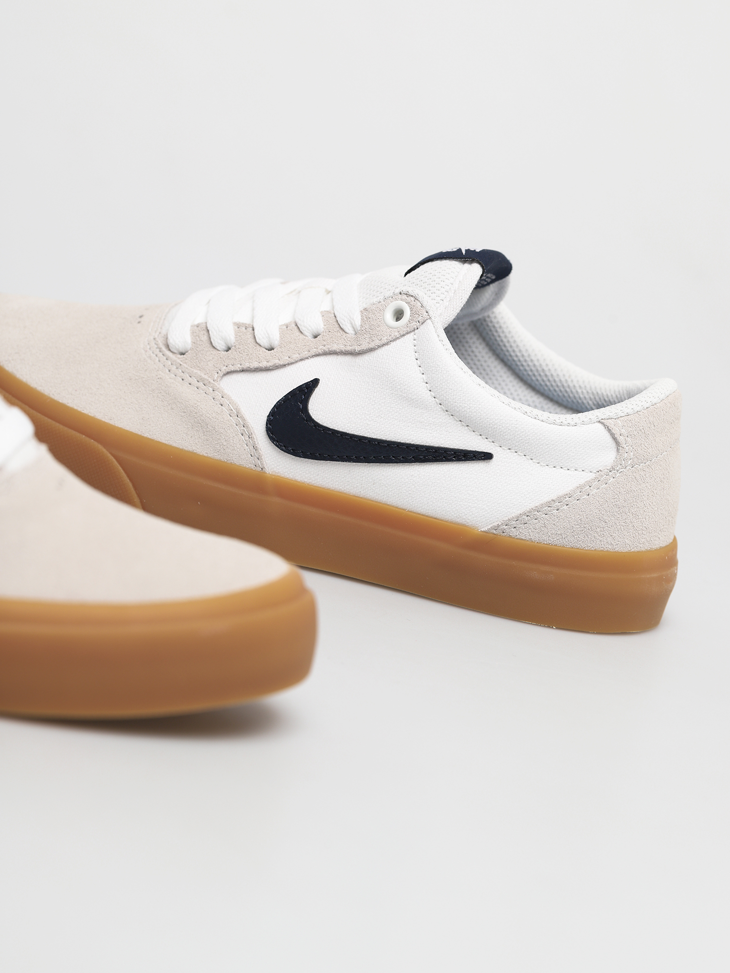 Nike SB Chron Solarsoft Cipők (white/obsidian white white)