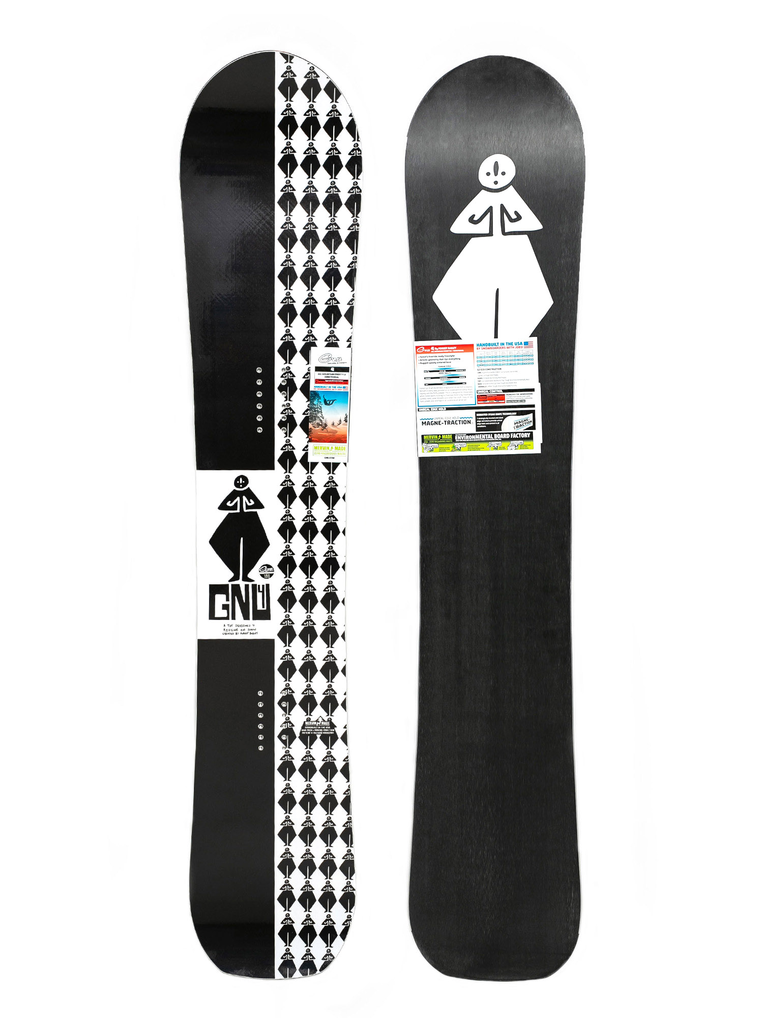 Férfi Gnu 4 Snowboard