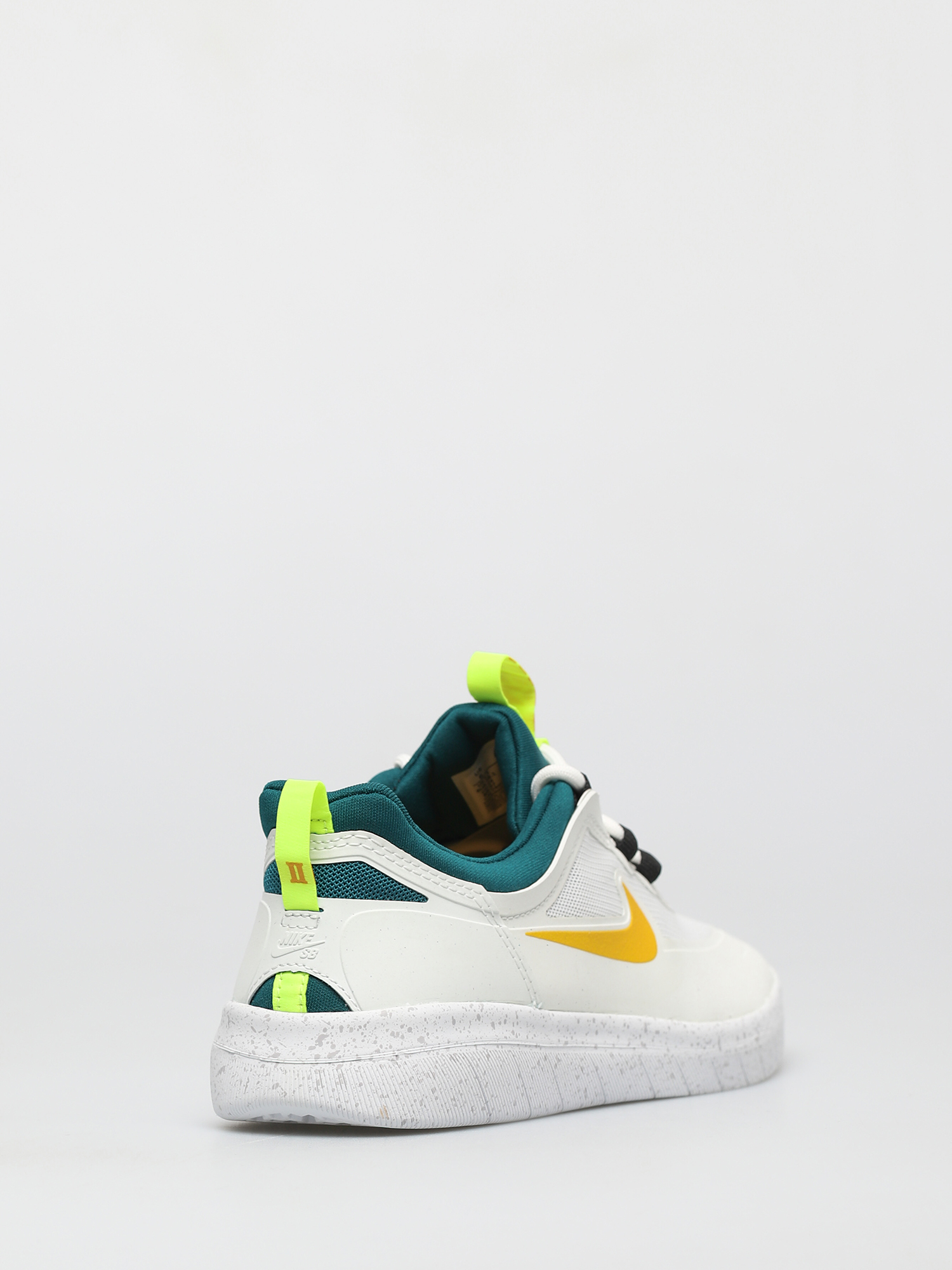 Nike SB Nyjah Free 2 Cipők (summit white/university gold geode teal)