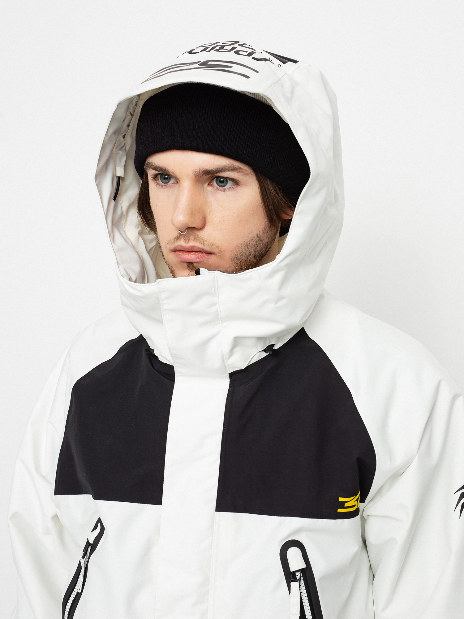 Férfi ThirtyTwo Spring Break Pintail Powder Pa Snowboard dzseki (white)