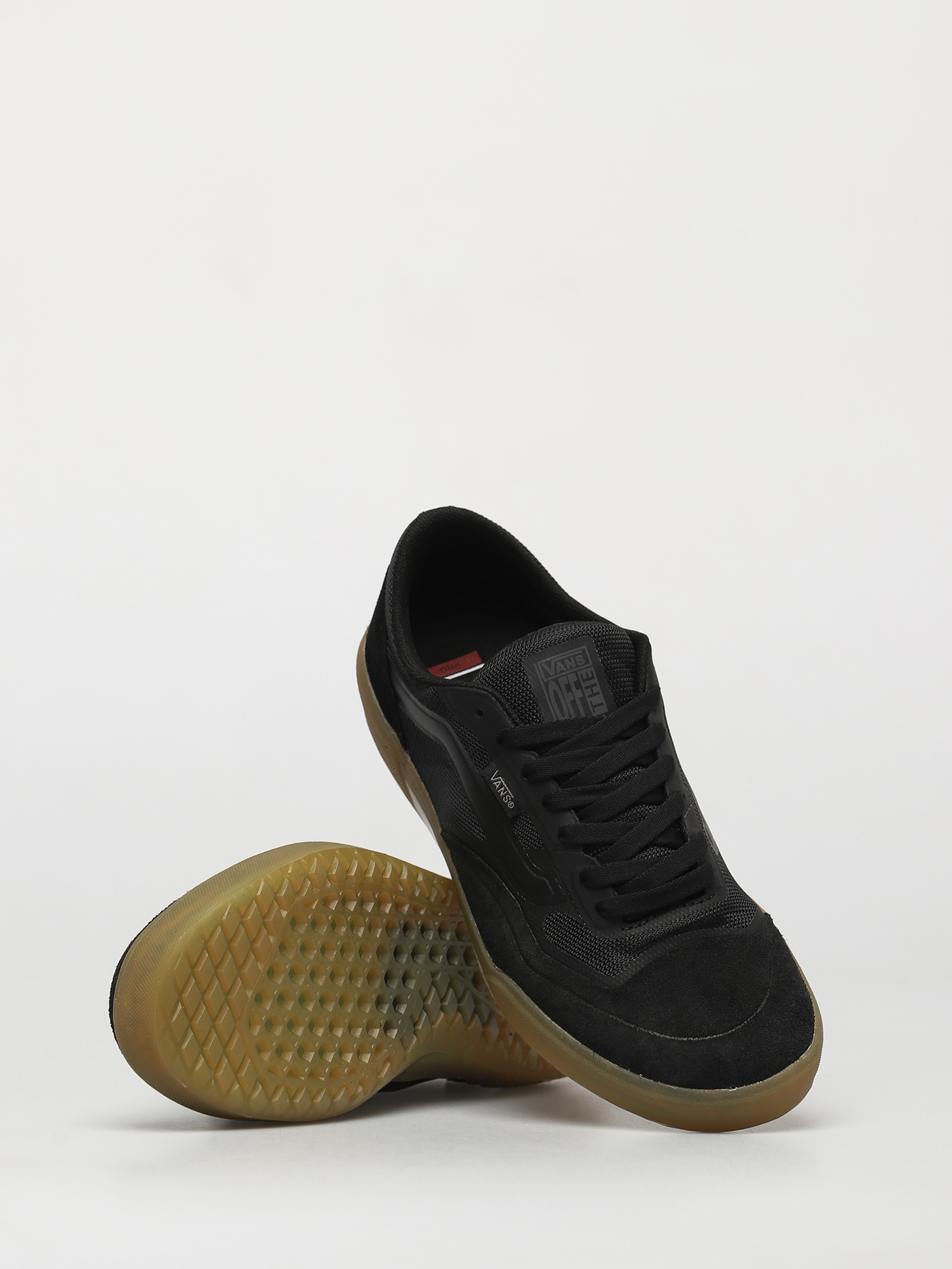 Vans Ave Pro Cipők (black/gum)