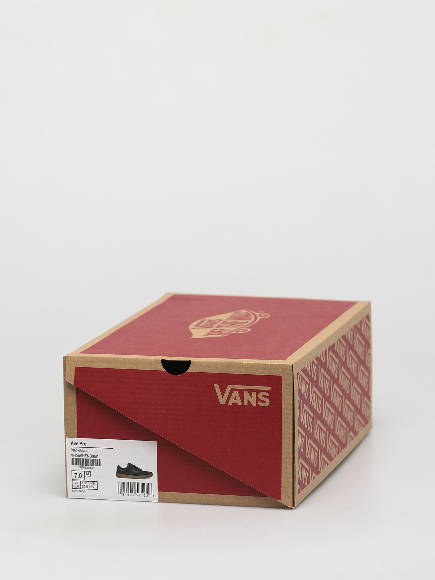 Vans Ave Pro Cipők (black/gum)