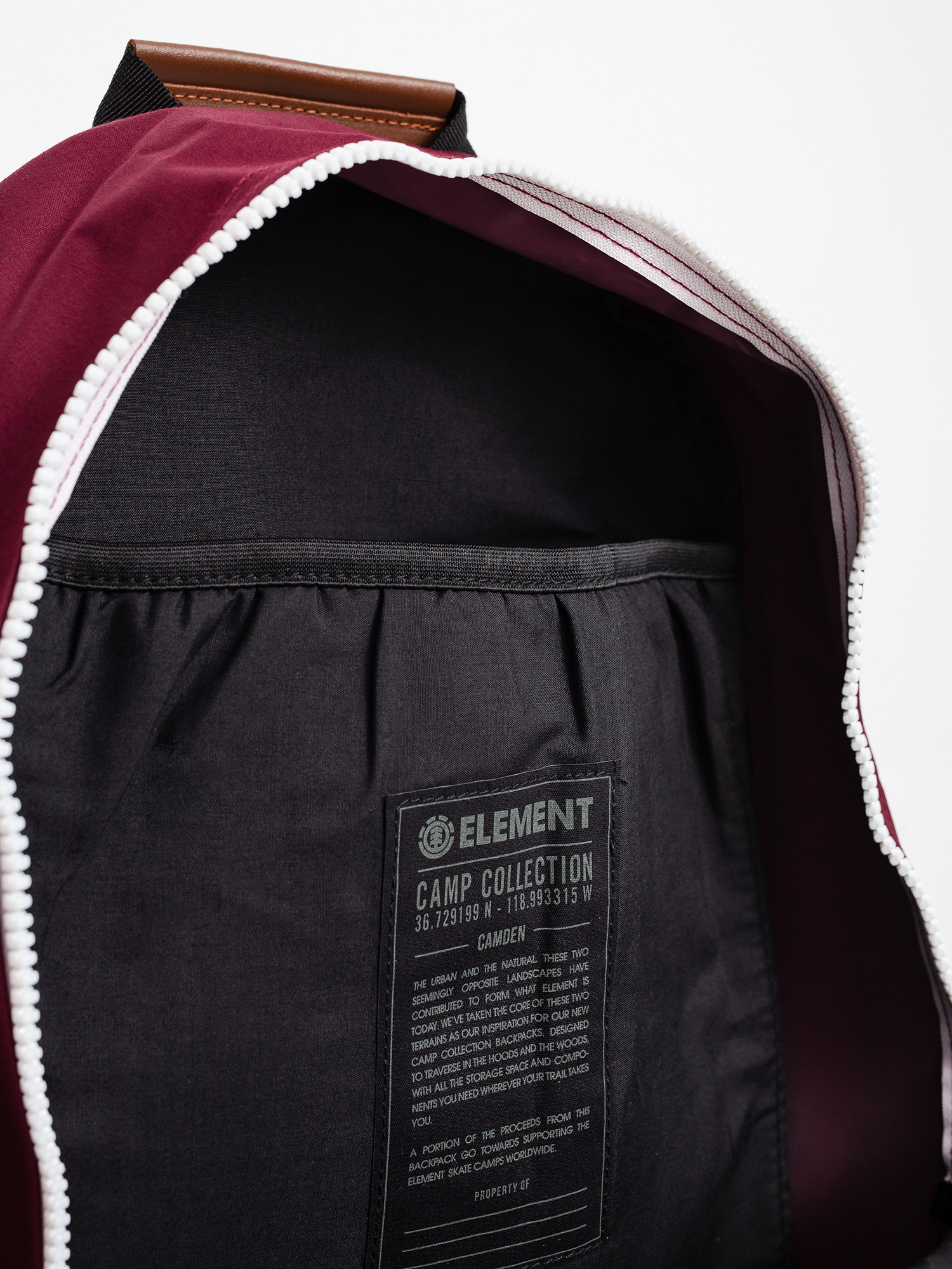 Element Camden Hátizsák (napa grey)