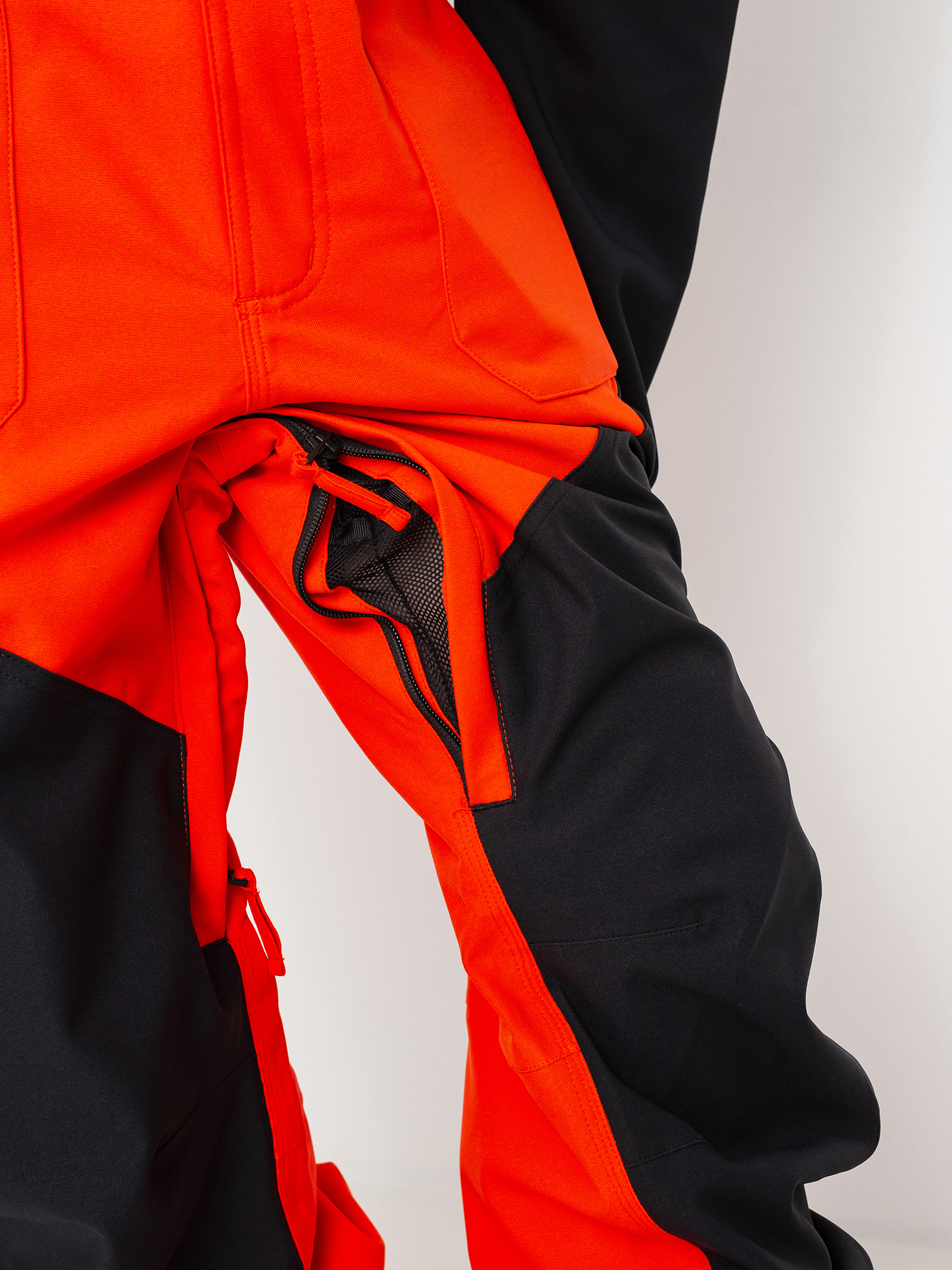 Férfi ThirtyTwo Basement Bib Snowboard nadrág (orange)