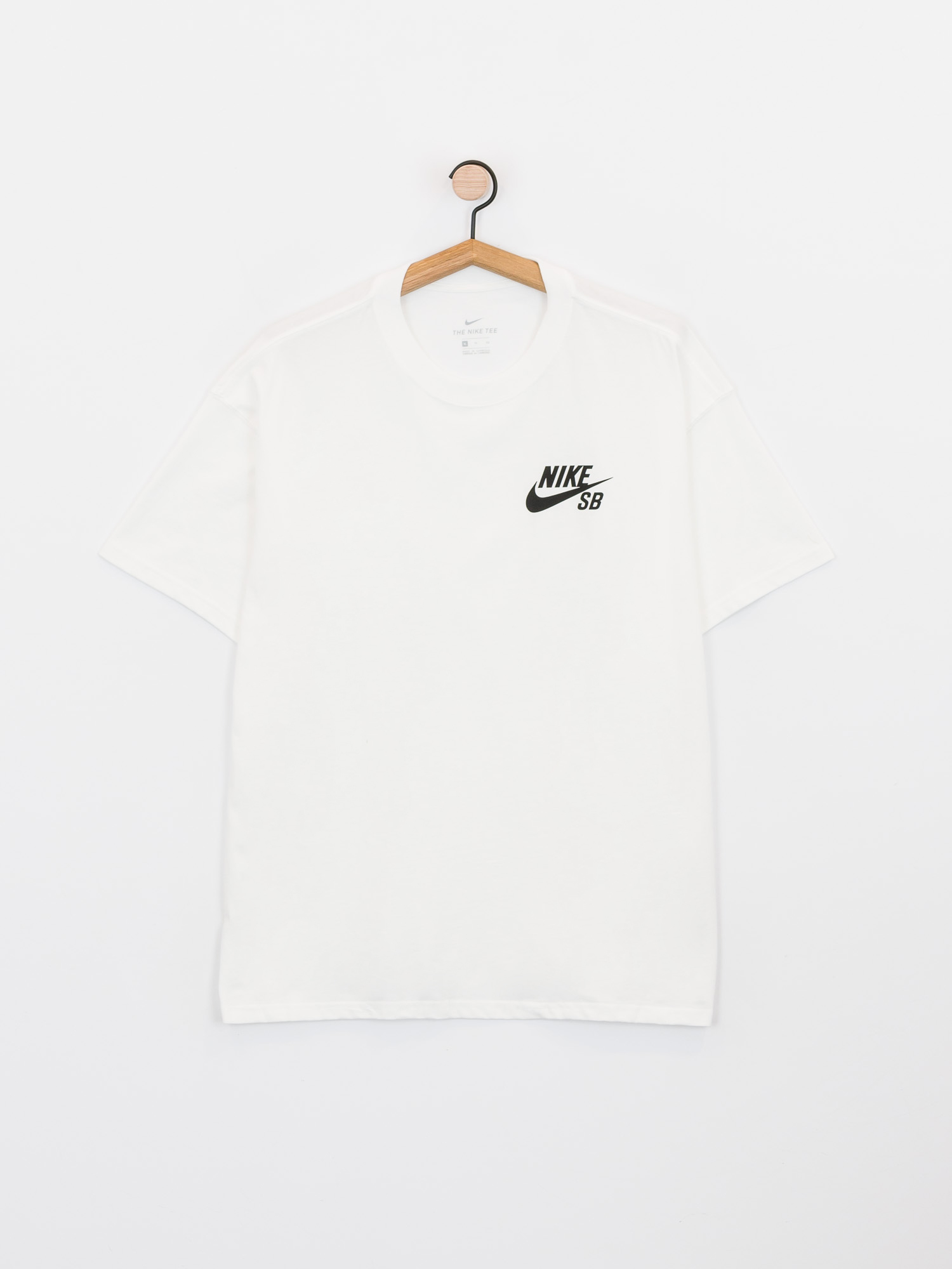 Nike SB Left Chest Script Ujjatlan felső (white/black)