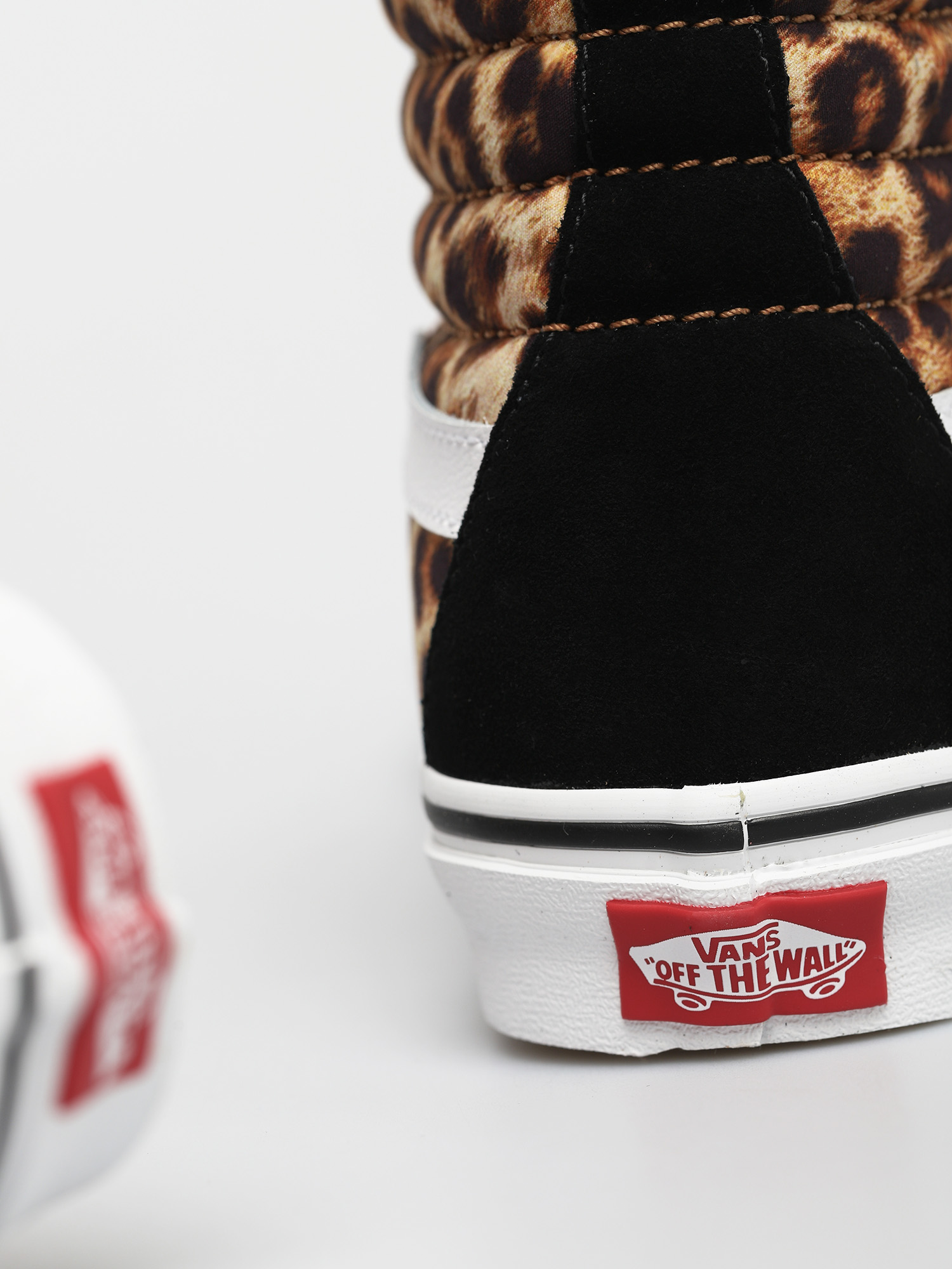 Vans Sk8 Hi Cipők (leopard black/true white)
