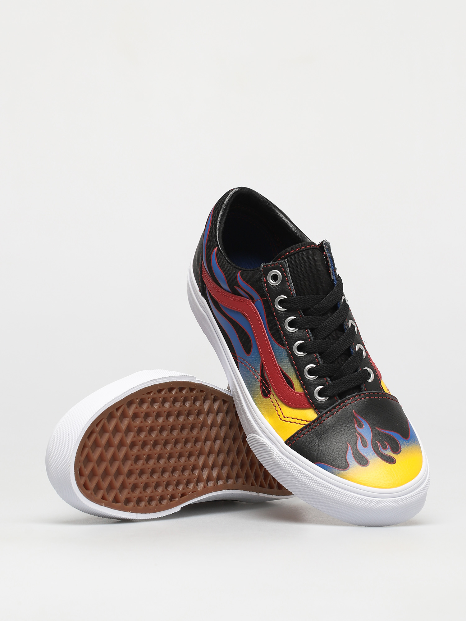 Vans Old Skool Cipők (racer black/red)