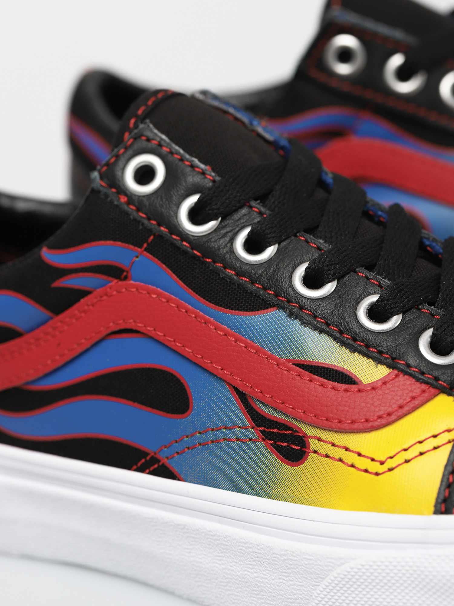 Vans Old Skool Cipők (racer black/red)