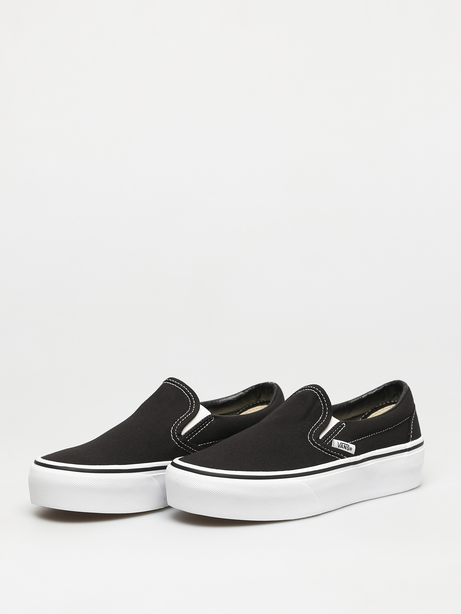 Vans Classic Slip On Platform Cipők (black)