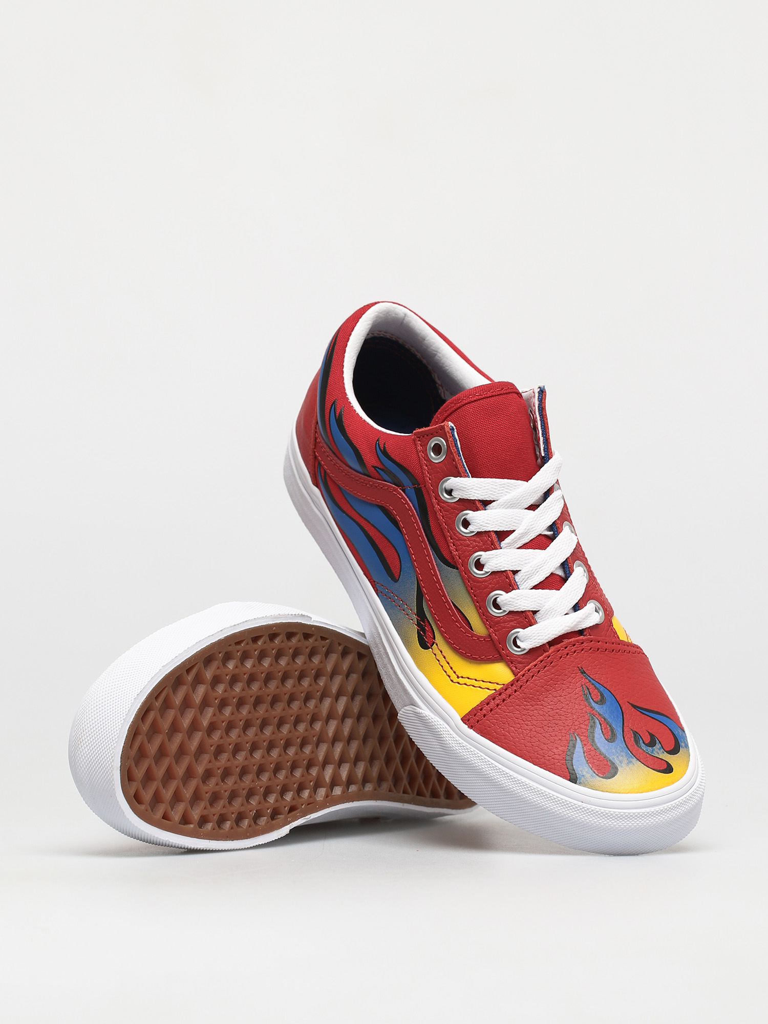 Vans Old Skool Cipők (racer red/true blue)