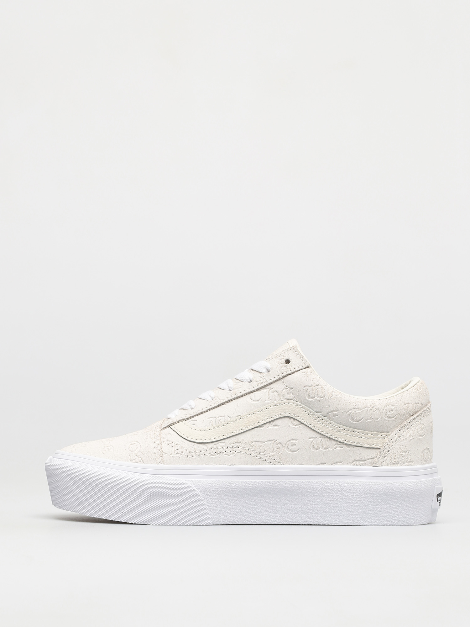 Vans Old Skool Platform Cipők (deboss otw marshmallow/marshmallow)