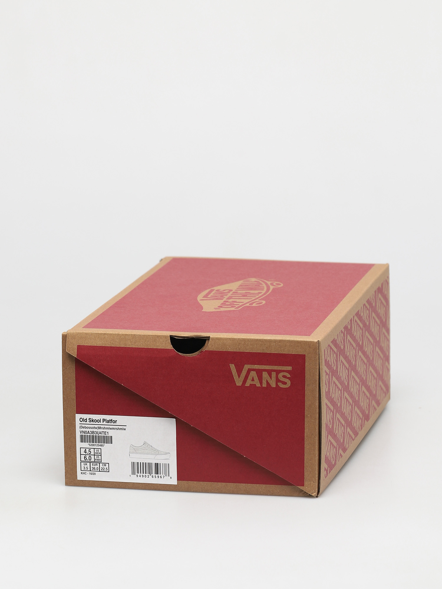 Vans Old Skool Platform Cipők (deboss otw marshmallow/marshmallow)