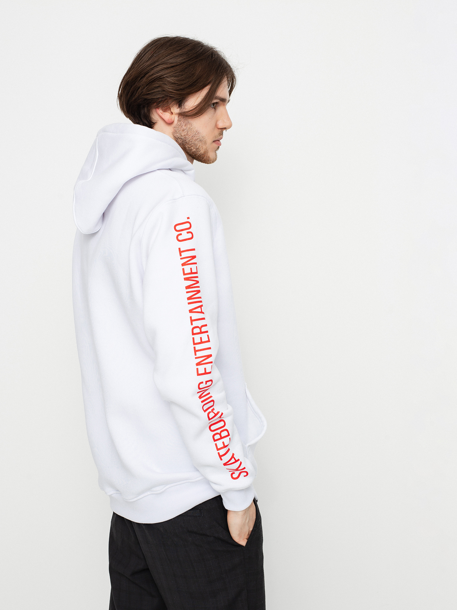 Nervous Nervlix HD Kapucnis pulóver (white)