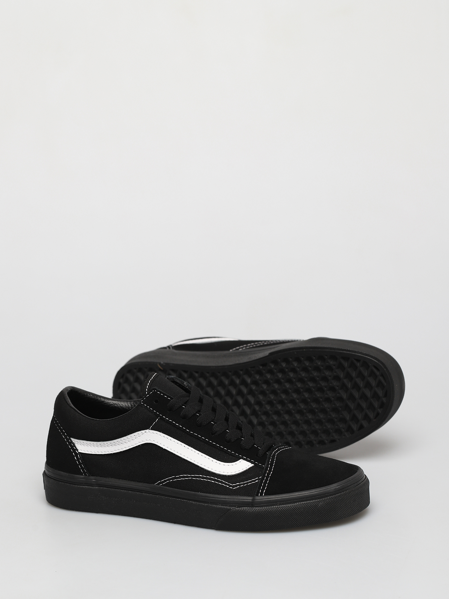 Vans Old Skool Cipők (suede/canvas black/black/true white)