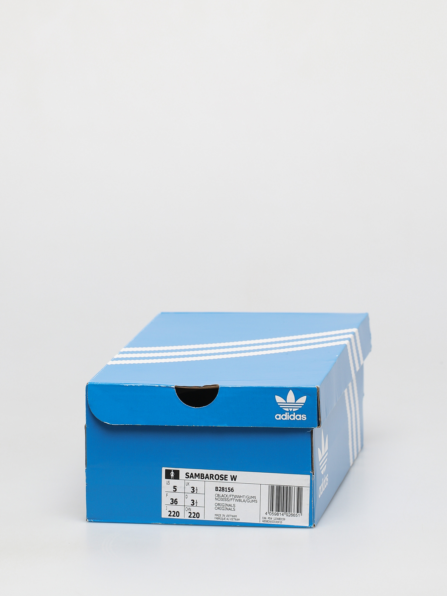 adidas Originals Sambarose Wmn Cipők (cblack/ftwwht/gum5)