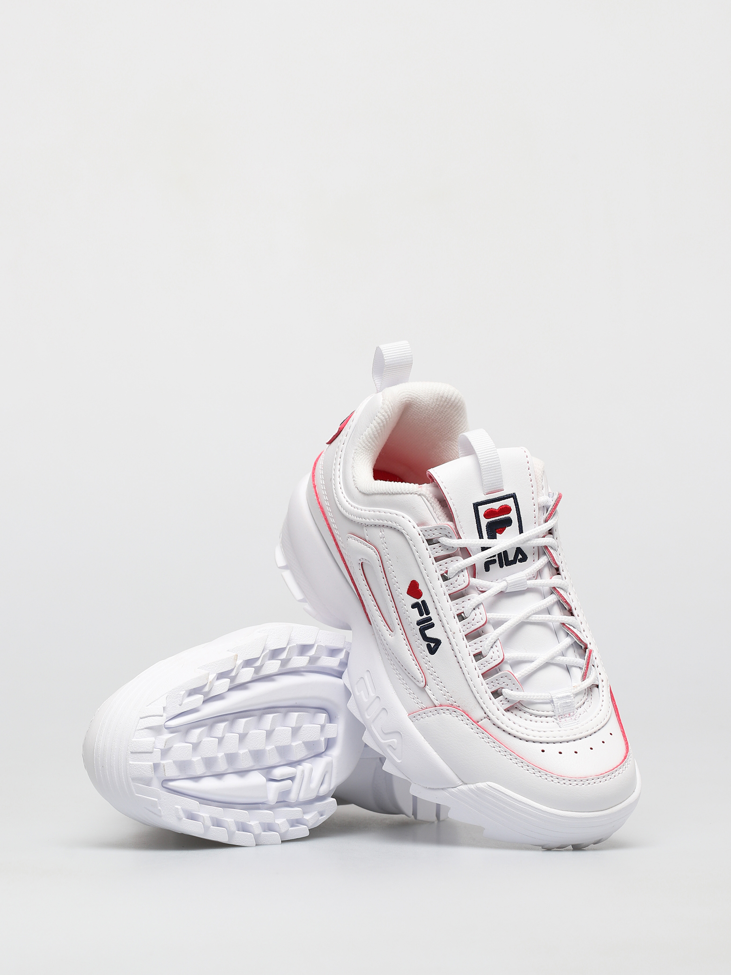 Fila Disruptor V Day Wmn Cipők (white/fila red)