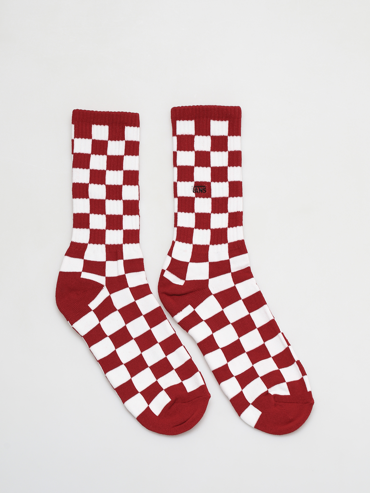 Vans Checkerboard Crew II Zokni (red/white check)