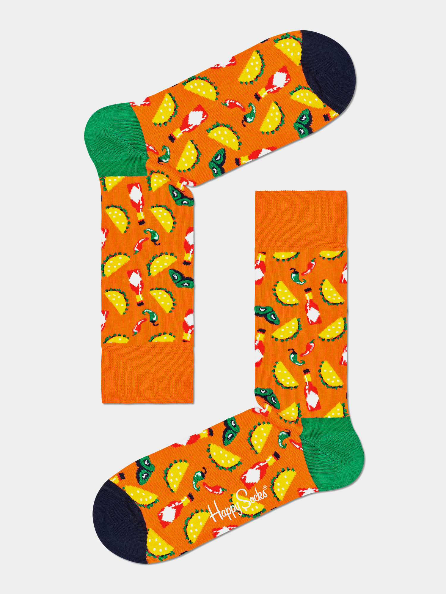 Happy Socks Taco Zokni (orange)