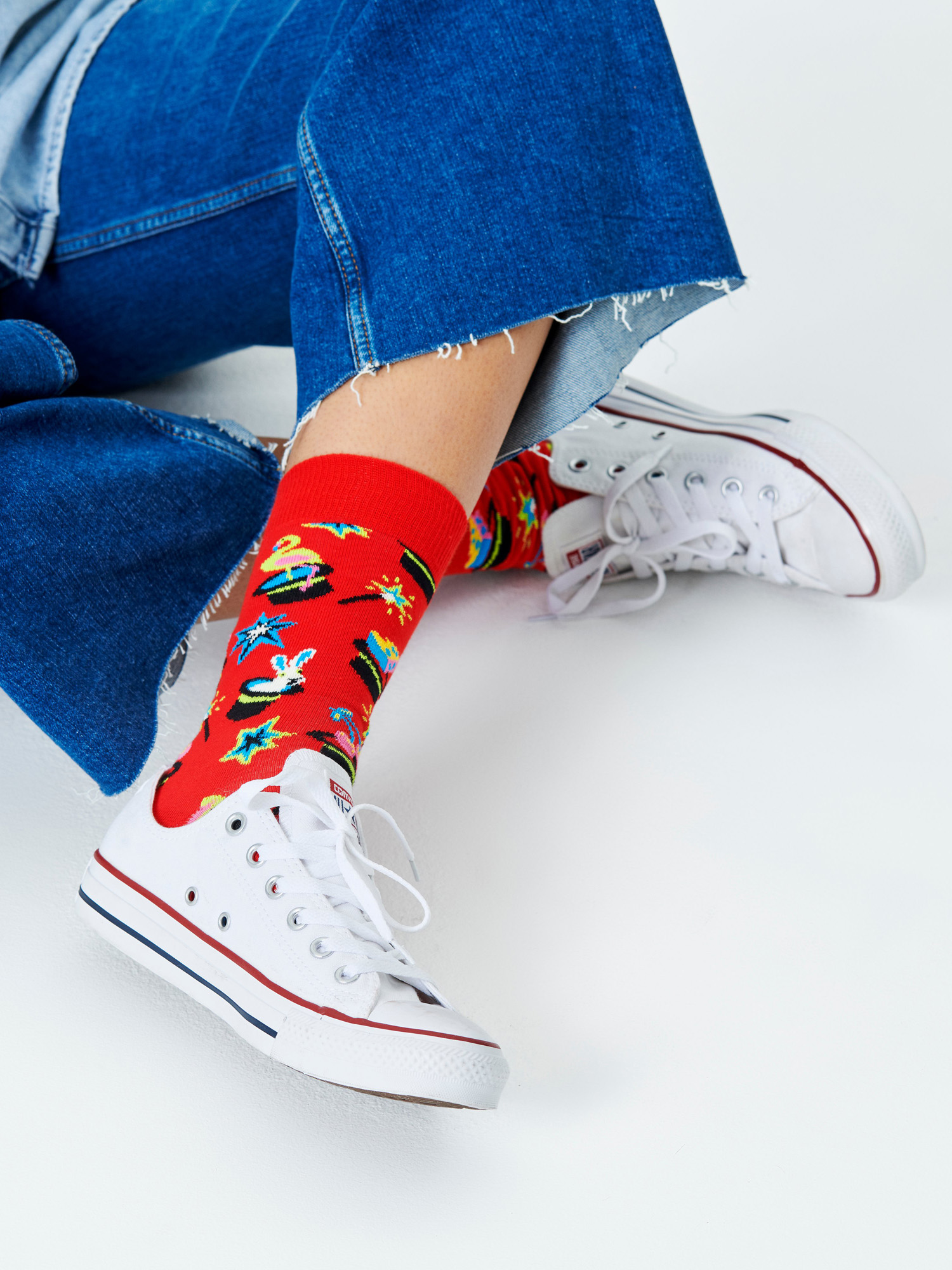 Happy Socks Magic Zokni (red)