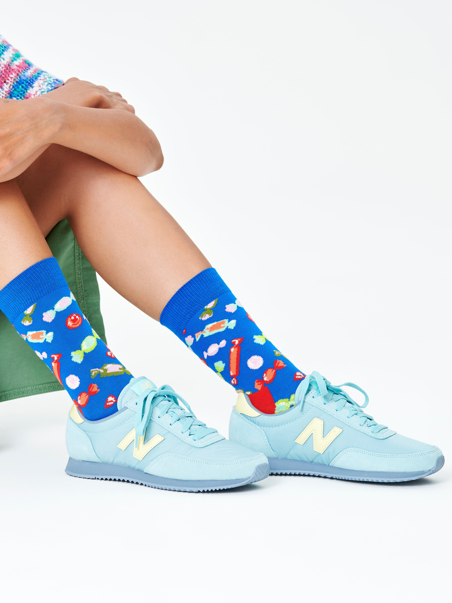 Happy Socks Candy Zokni (blue)
