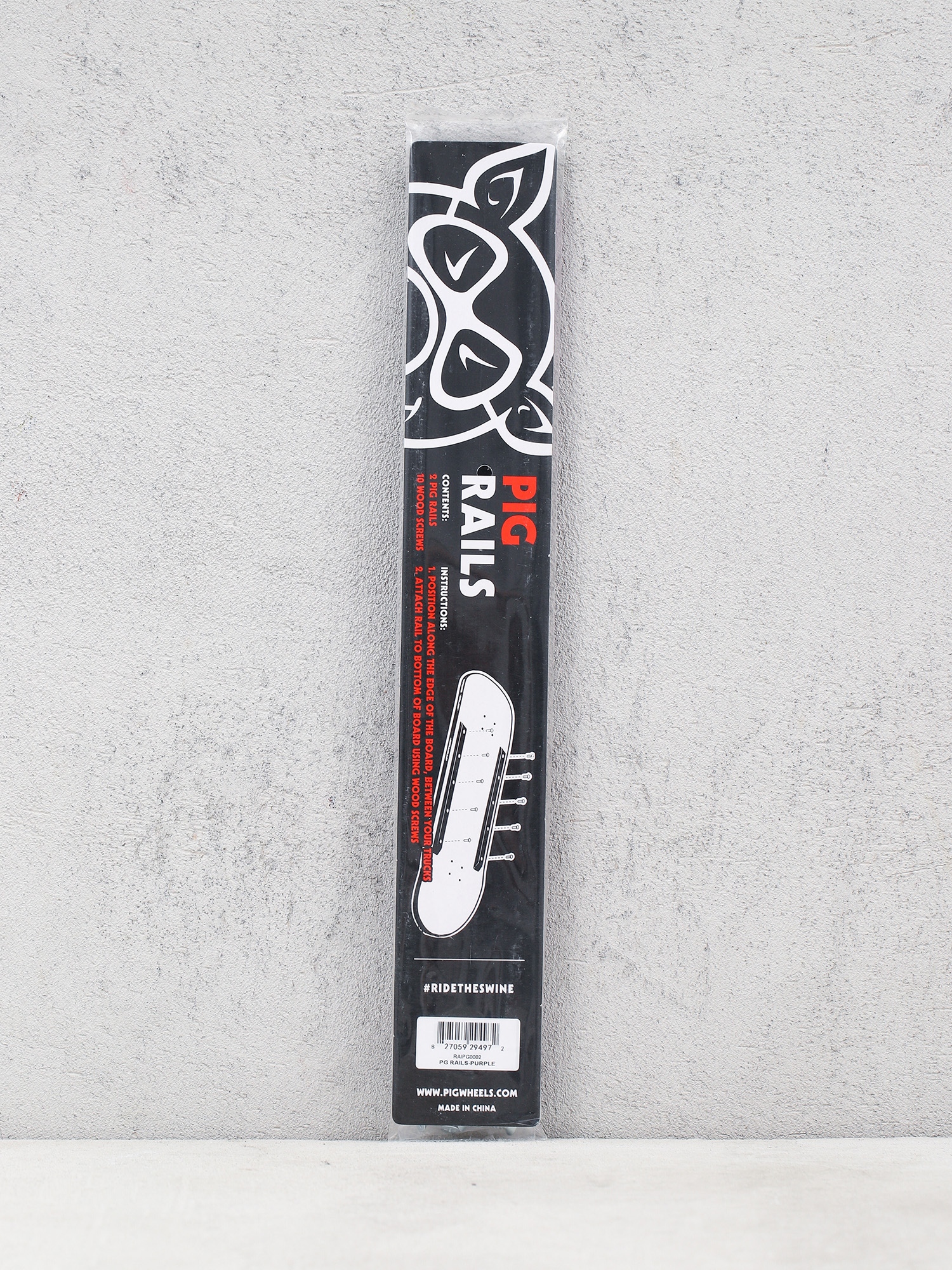 Pig Railsy  Rails (purple)