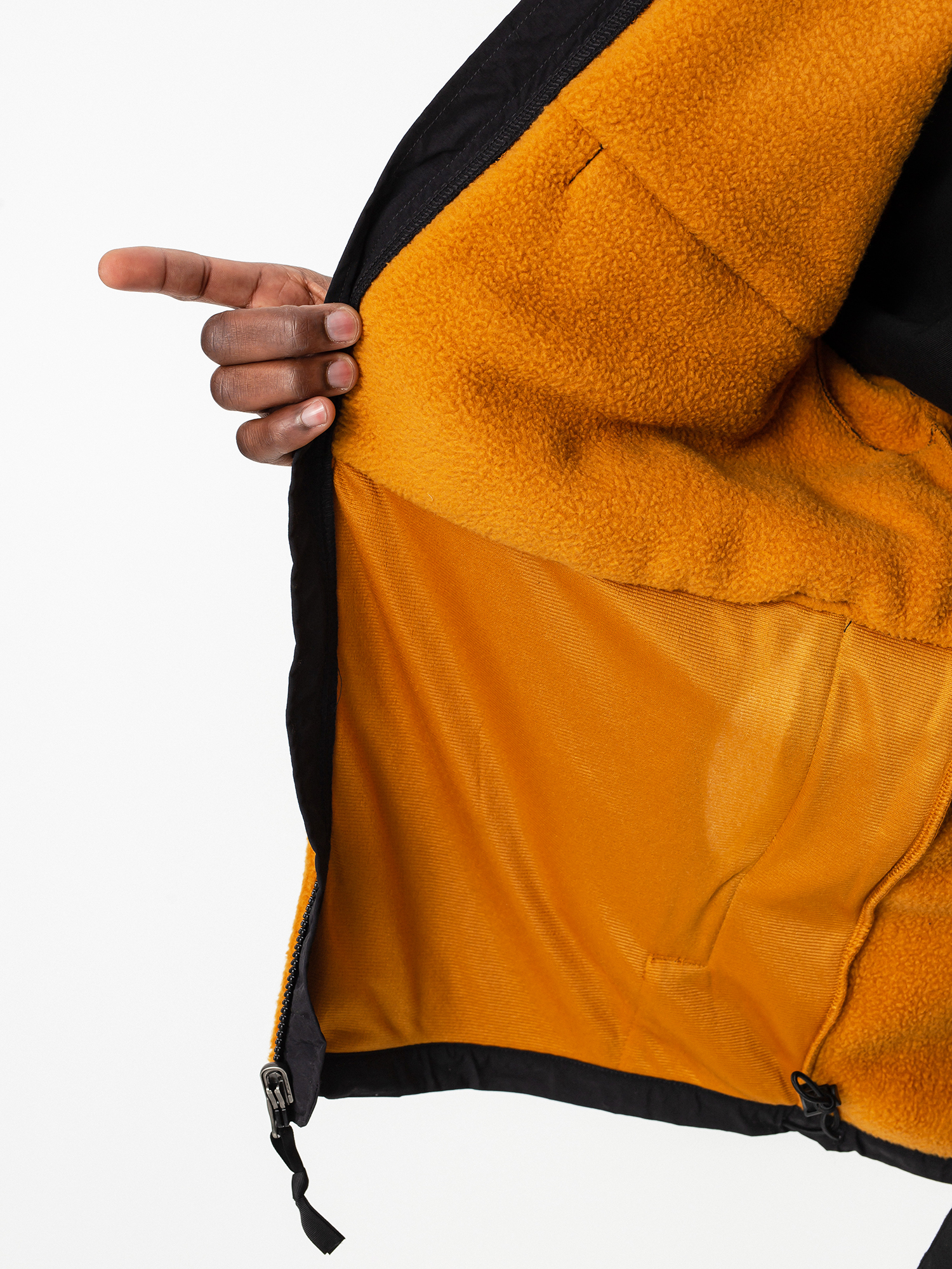 Férfi The North Face Denali 2 Polár pulóver (timber tan)