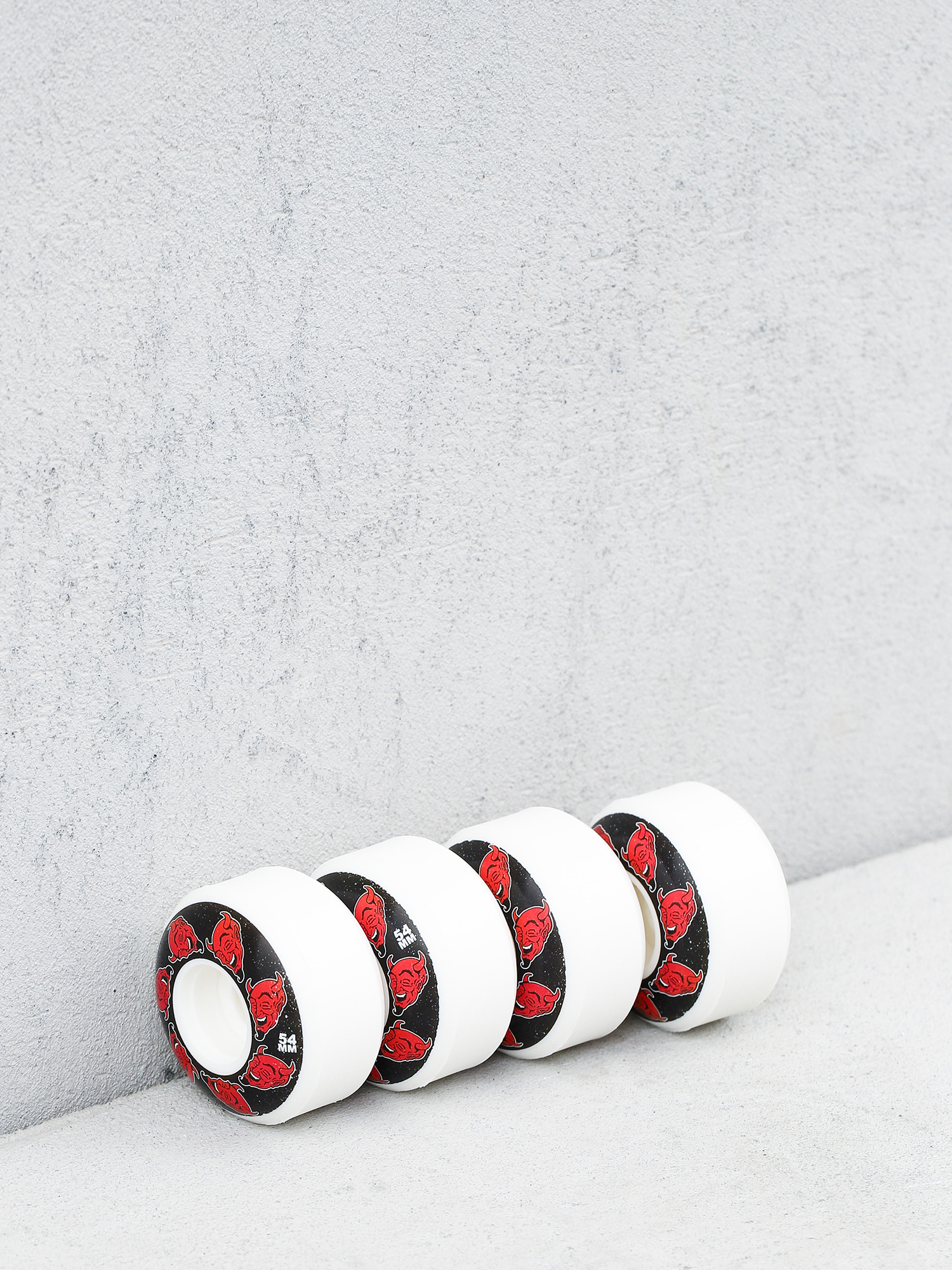 Consolidated Dare Devil Gördeszka kerék (white/black)