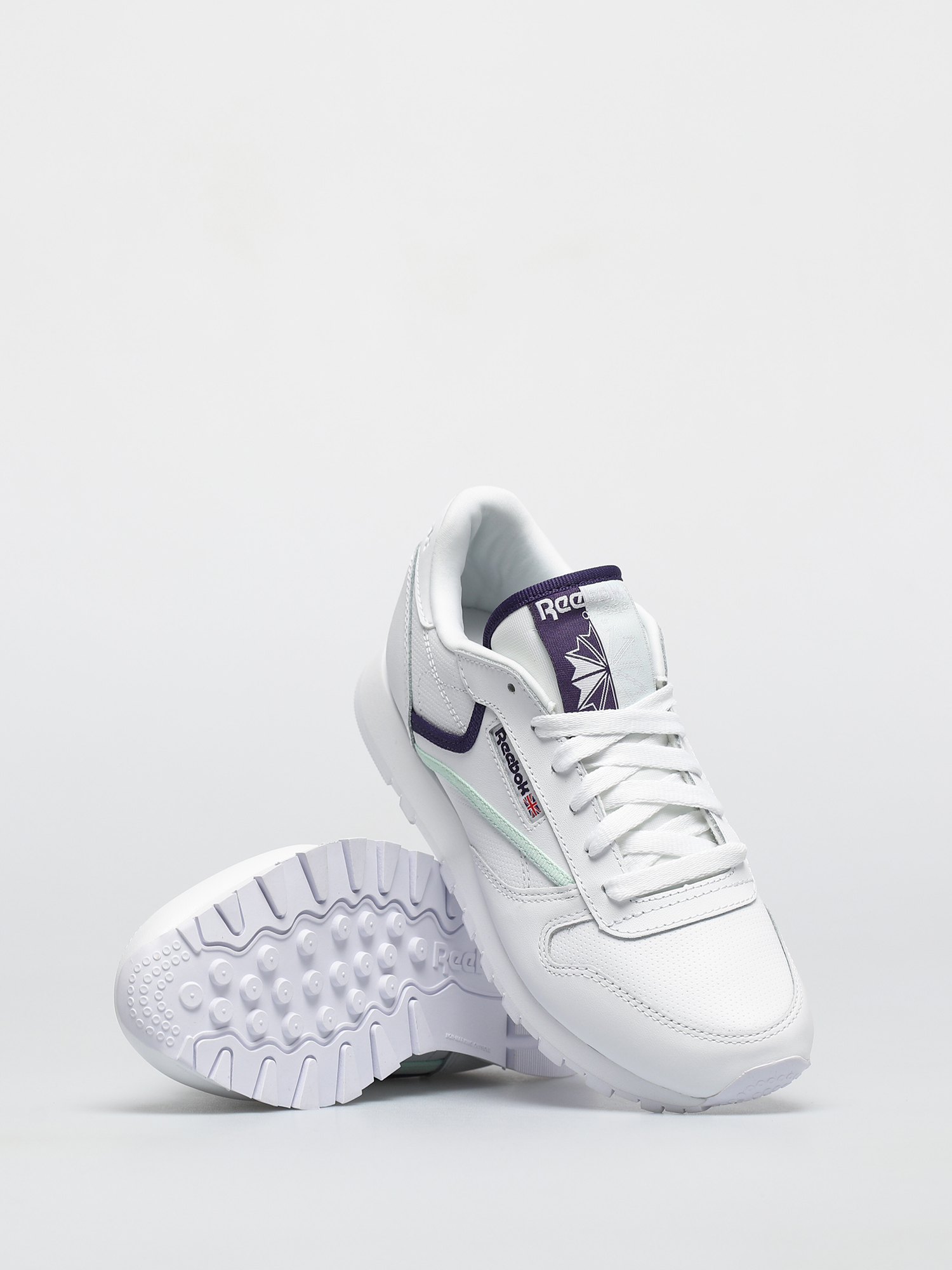 Reebok Cl Lthr Wmn Cipők (cblack/carbon/vecred)