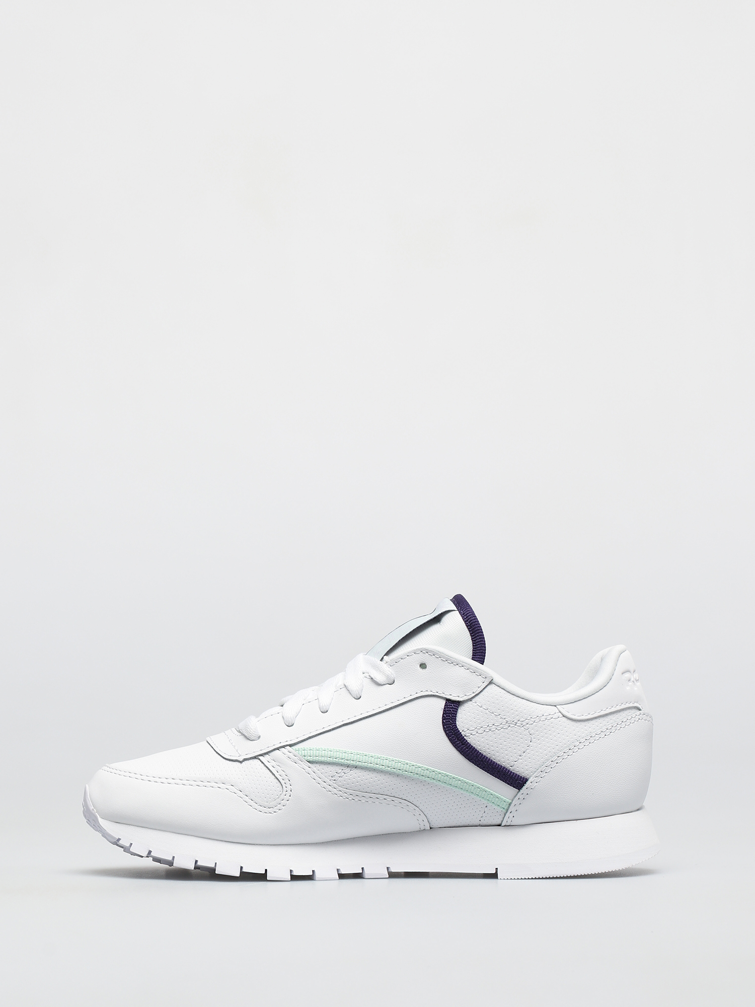 Reebok Cl Lthr Wmn Cipők (cblack/carbon/vecred)