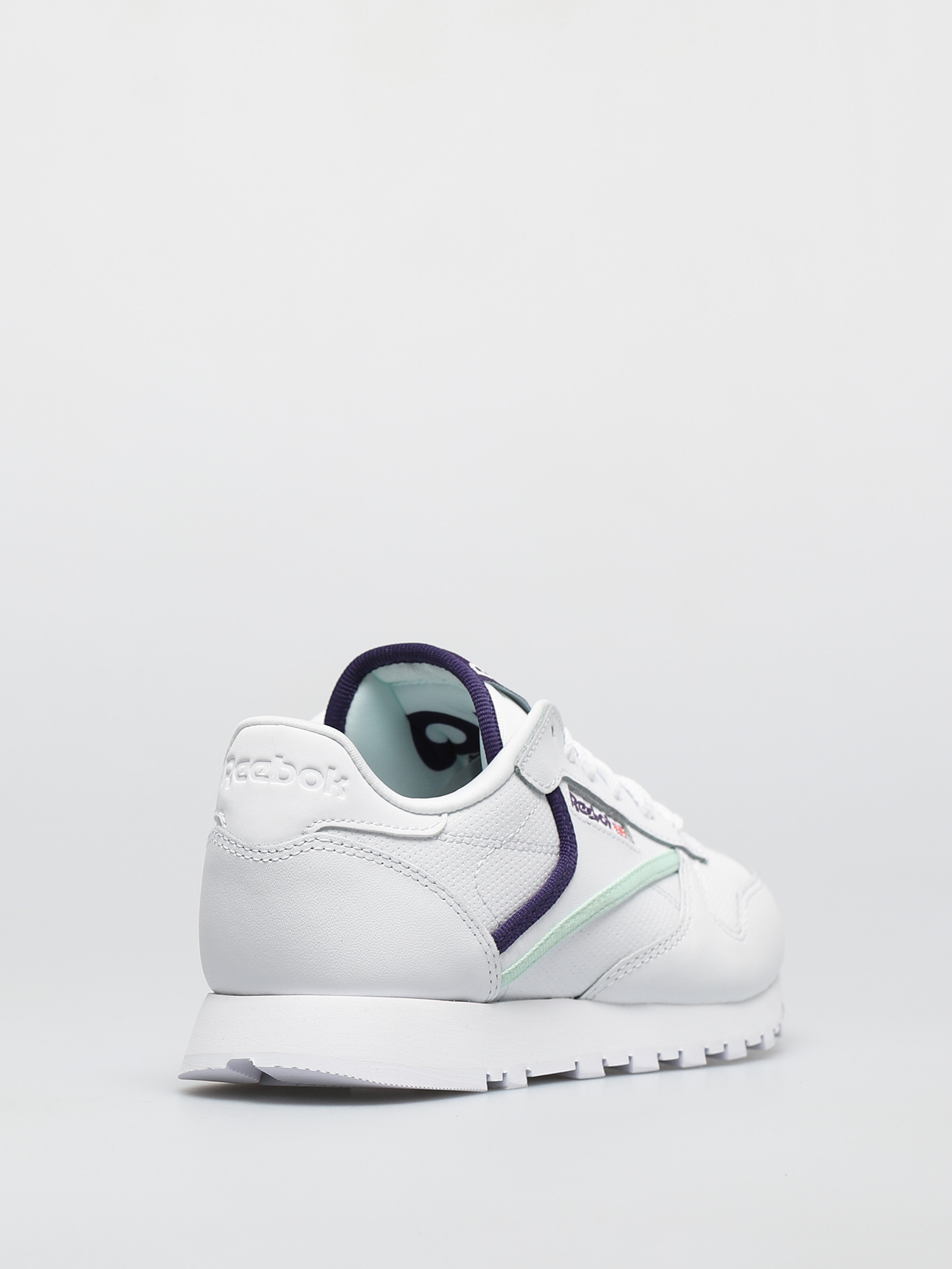 Reebok Cl Lthr Wmn Cipők (cblack/carbon/vecred)