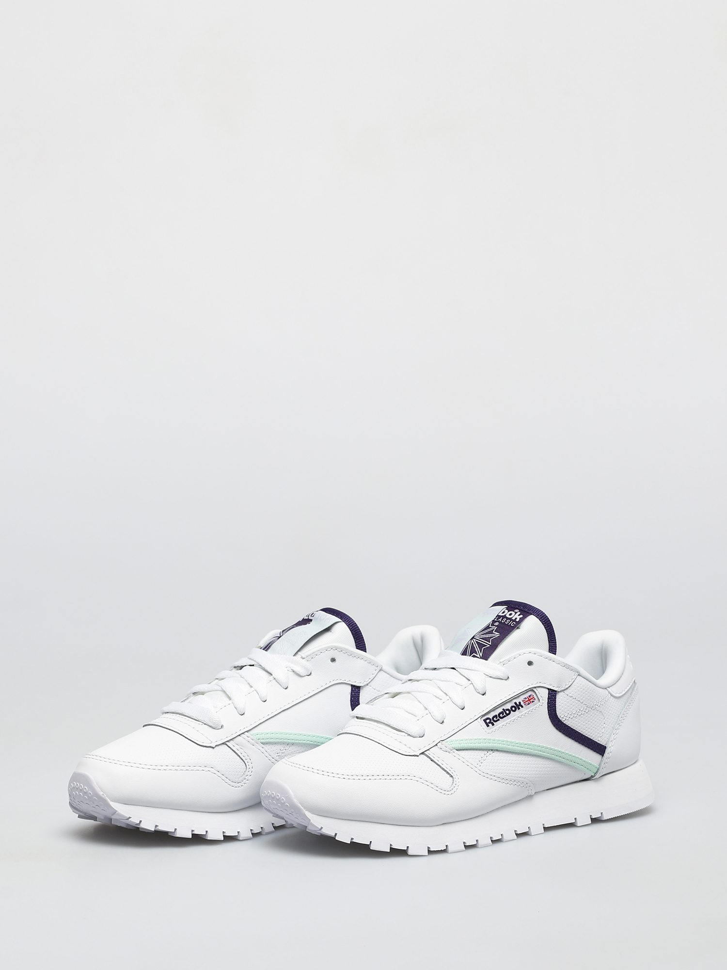 Reebok Cl Lthr Wmn Cipők (cblack/carbon/vecred)