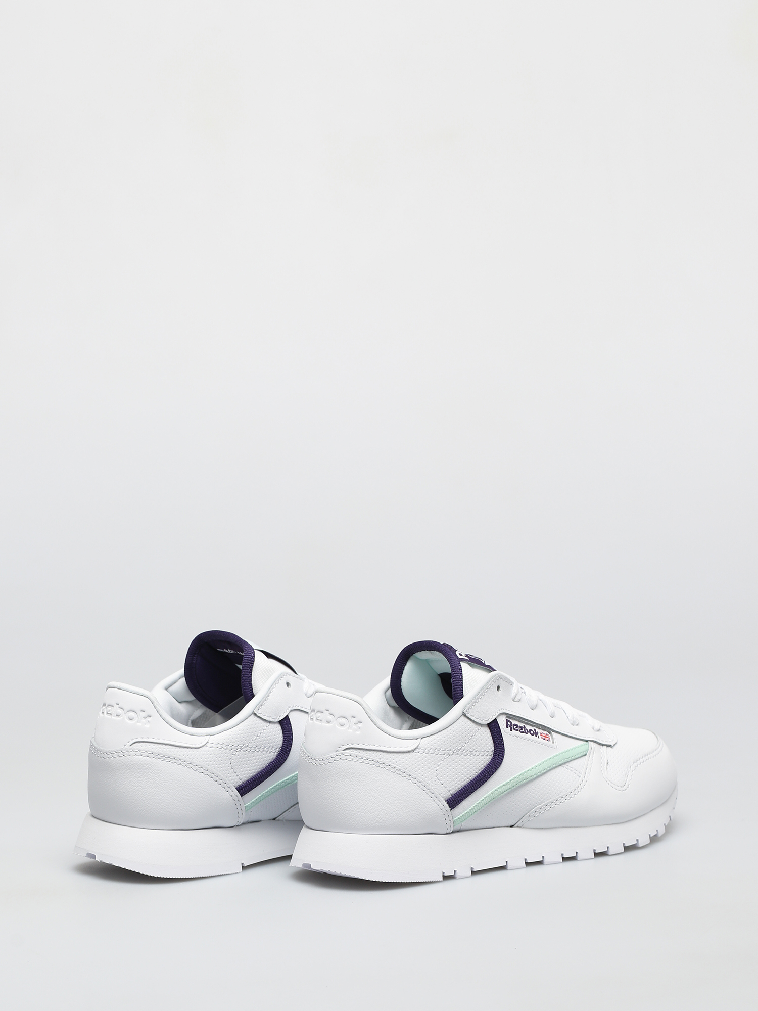 Reebok Cl Lthr Wmn Cipők (cblack/carbon/vecred)