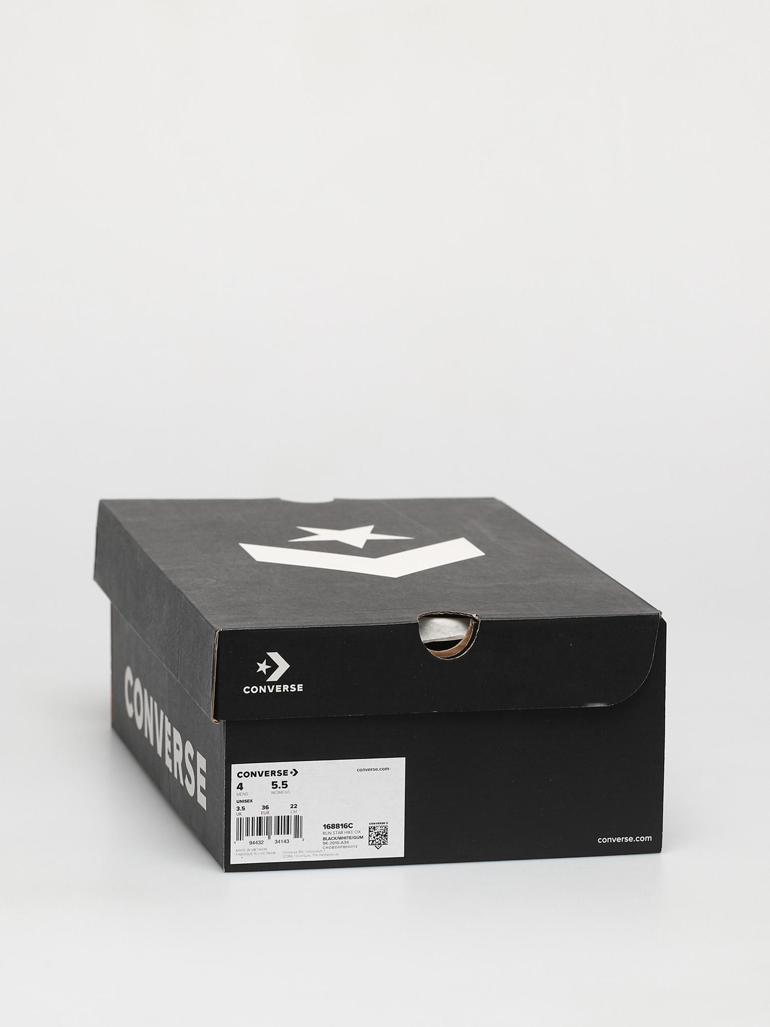 Converse Run Star Hike Ox Cipők (black)