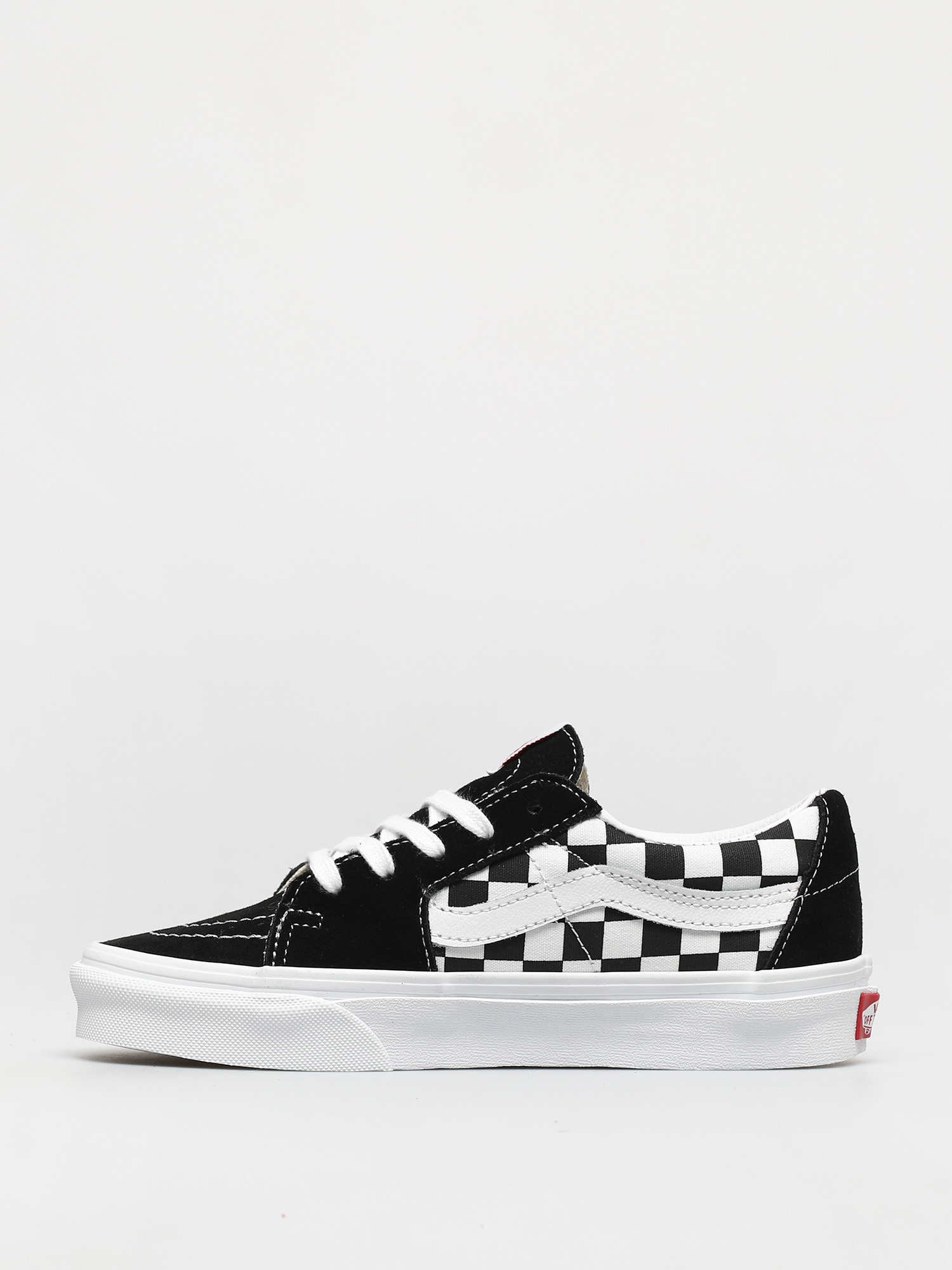 Vans Sk8 Low Cipők (canvas/suede black/checkerboard)
