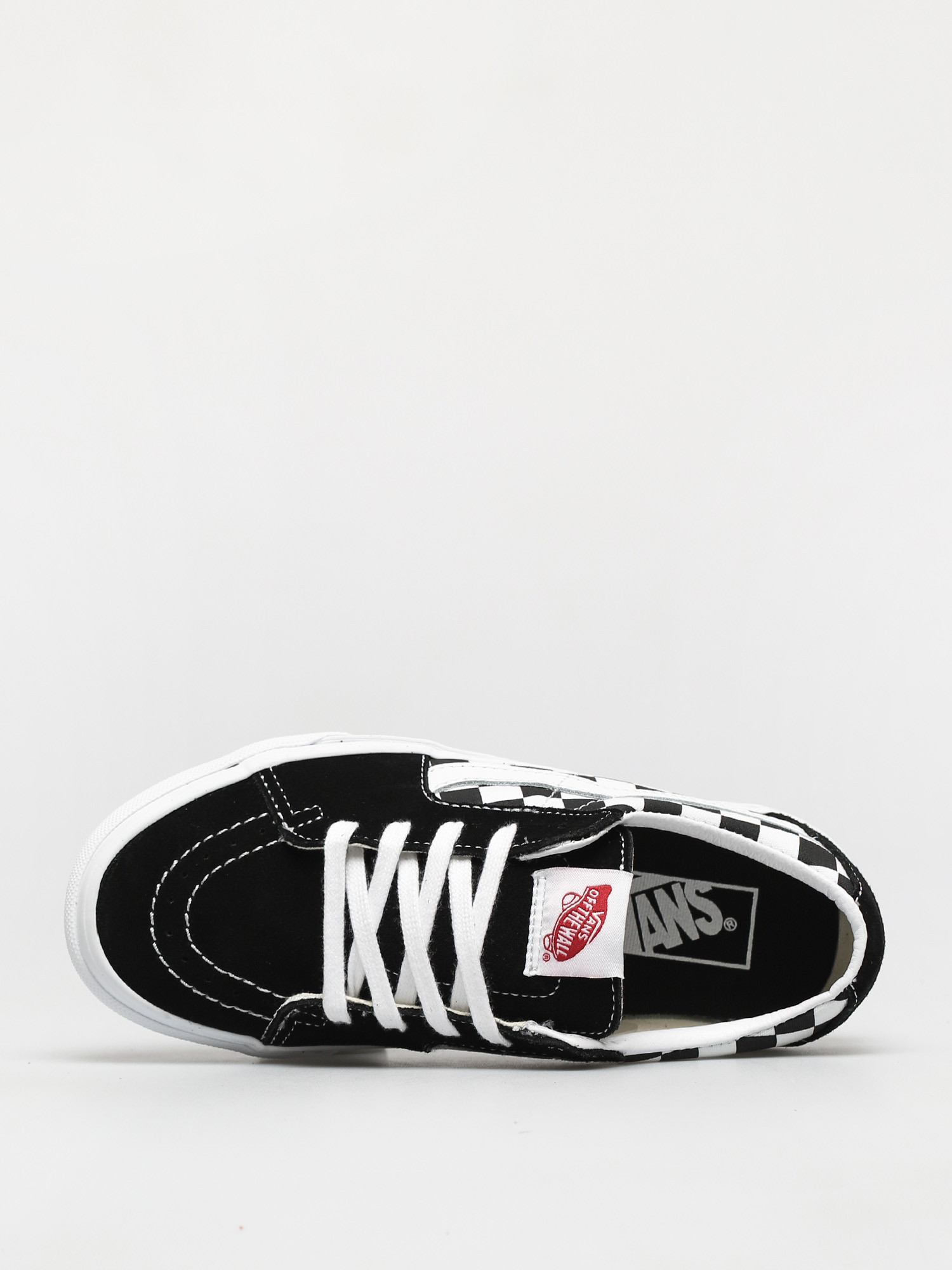 Vans Sk8 Low Cipők (canvas/suede black/checkerboard)