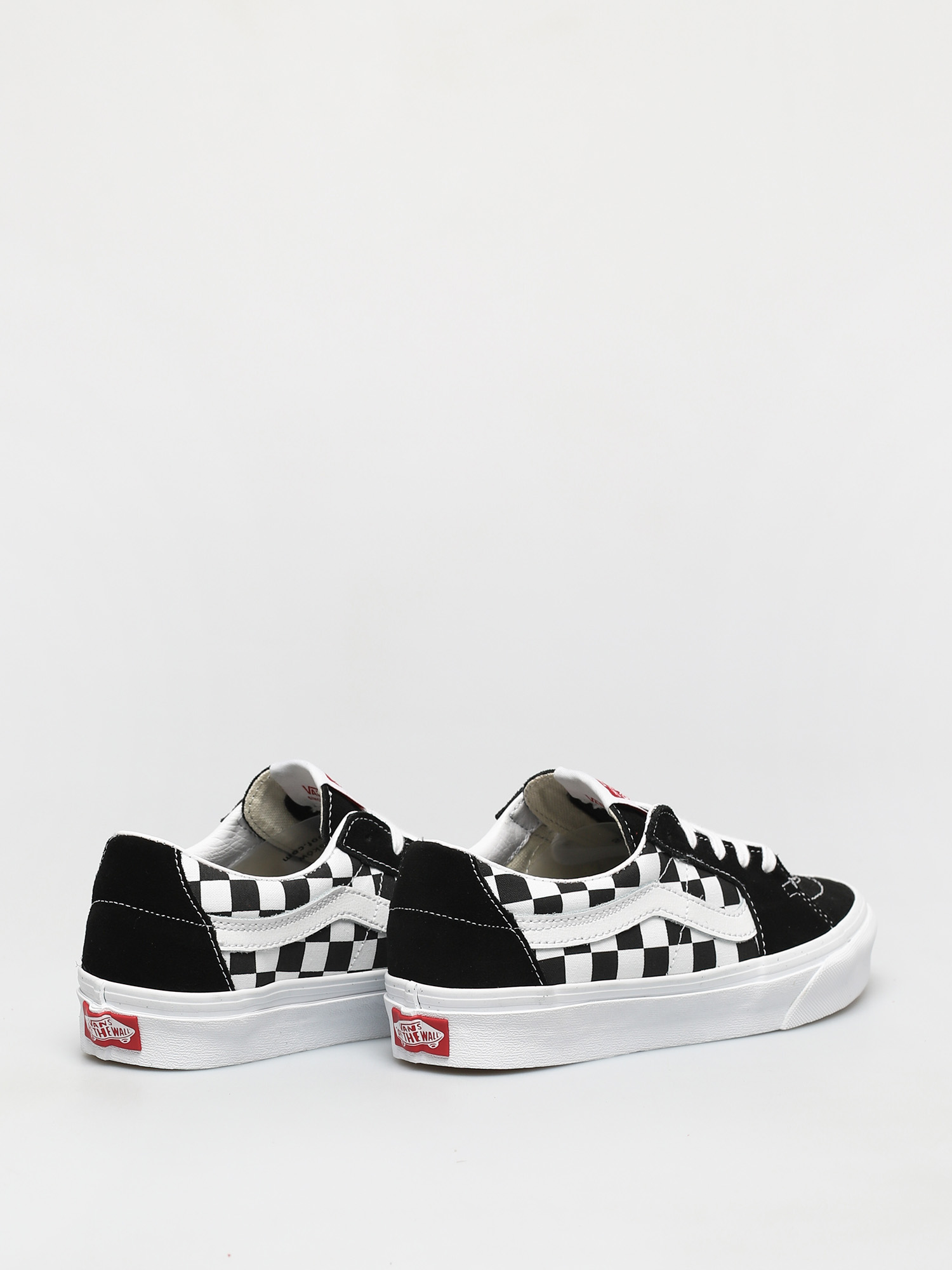 Vans Sk8 Low Cipők (canvas/suede black/checkerboard)