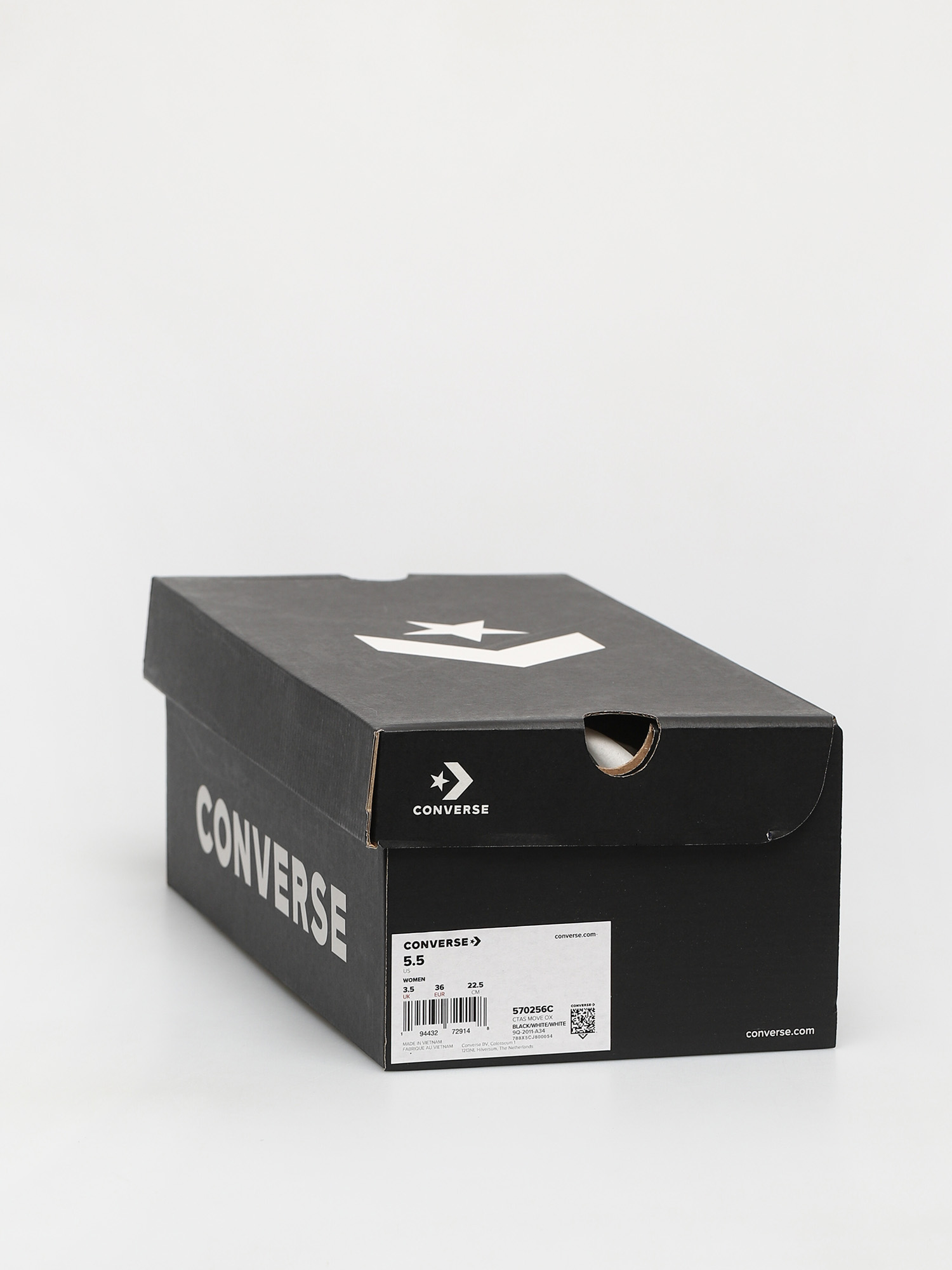 Converse Chuck Taylor All Star Move Ox Wmn Cipők (black)