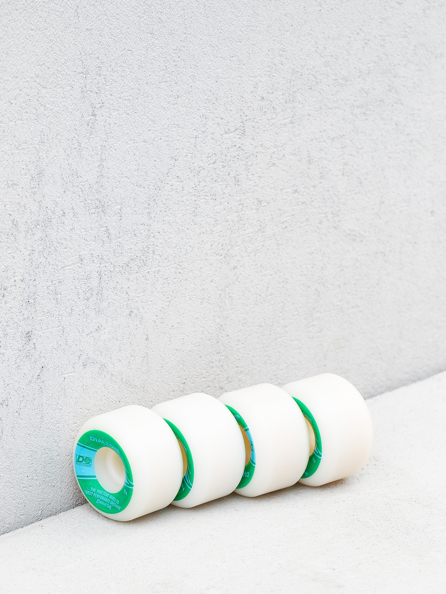 Dial Tone Atlantic Conical Cut Gördeszka kerék (white/green)