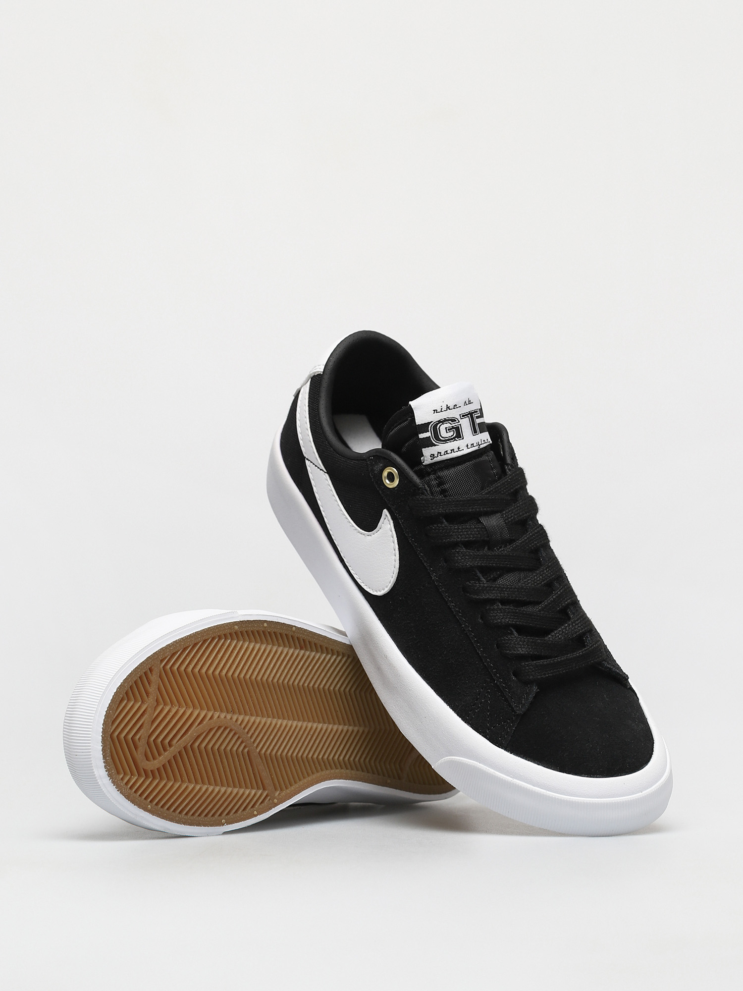 Nike SB Zoom Blazer Low Pro Gt Cipők (black/white black gum light brown)