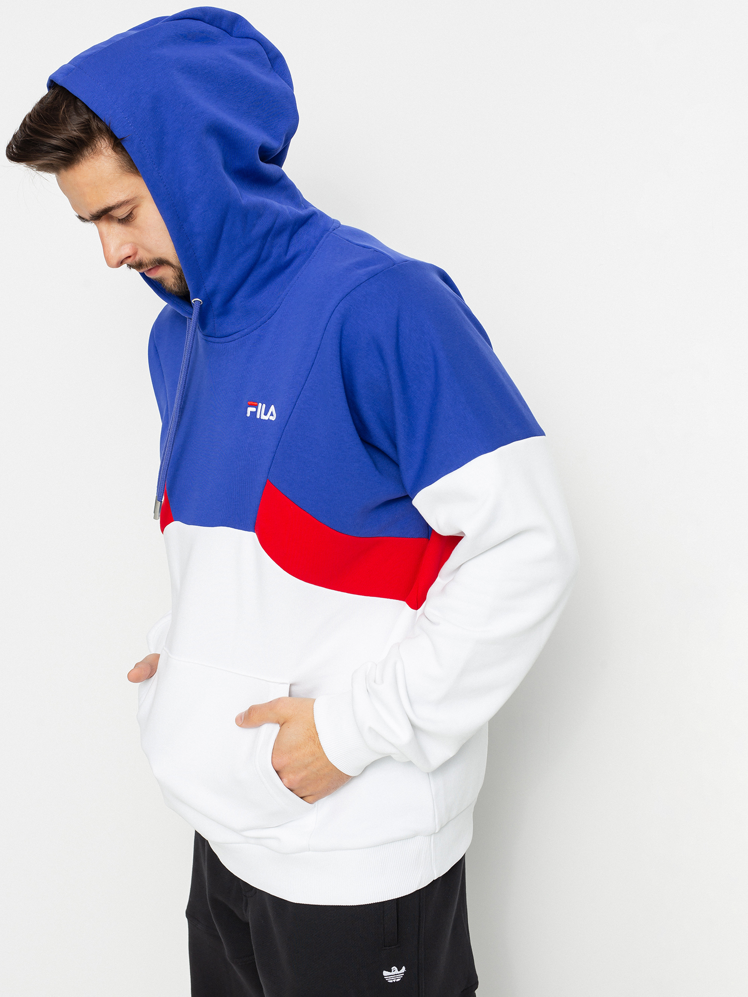 Fila Alem HD Kapucnis pulóver (clematis blue)