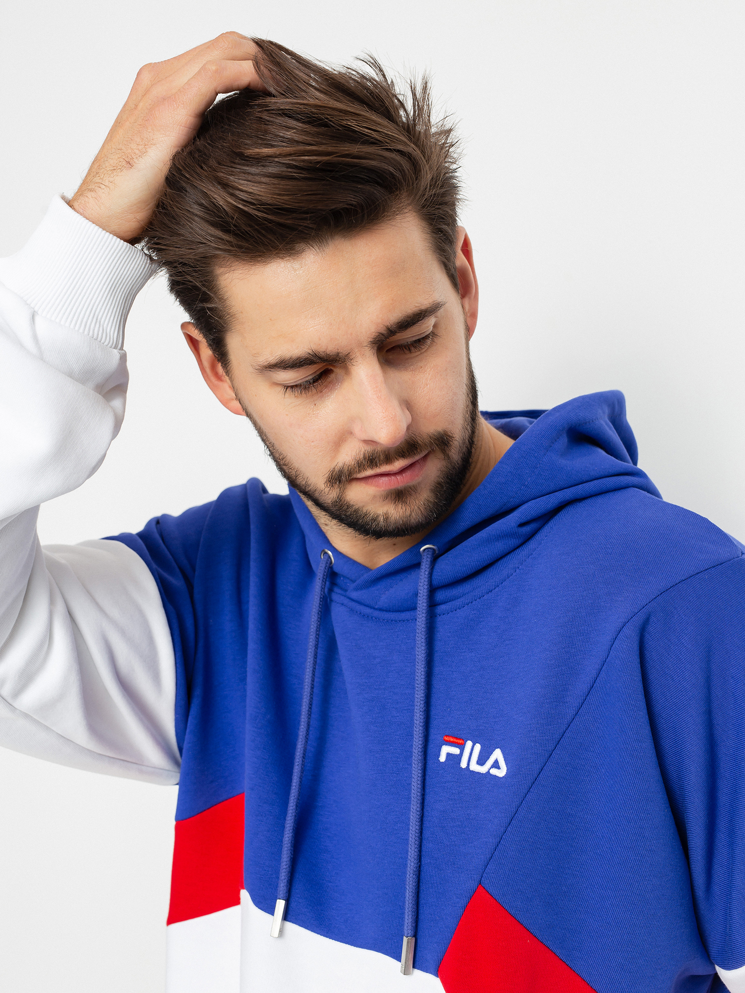 Fila Alem HD Kapucnis pulóver (clematis blue)